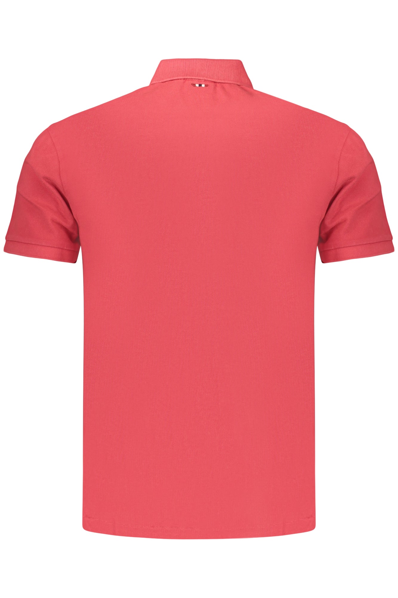 NAPAPIJRI Herren-Poloshirt mit kurzen Ärmeln, Rot