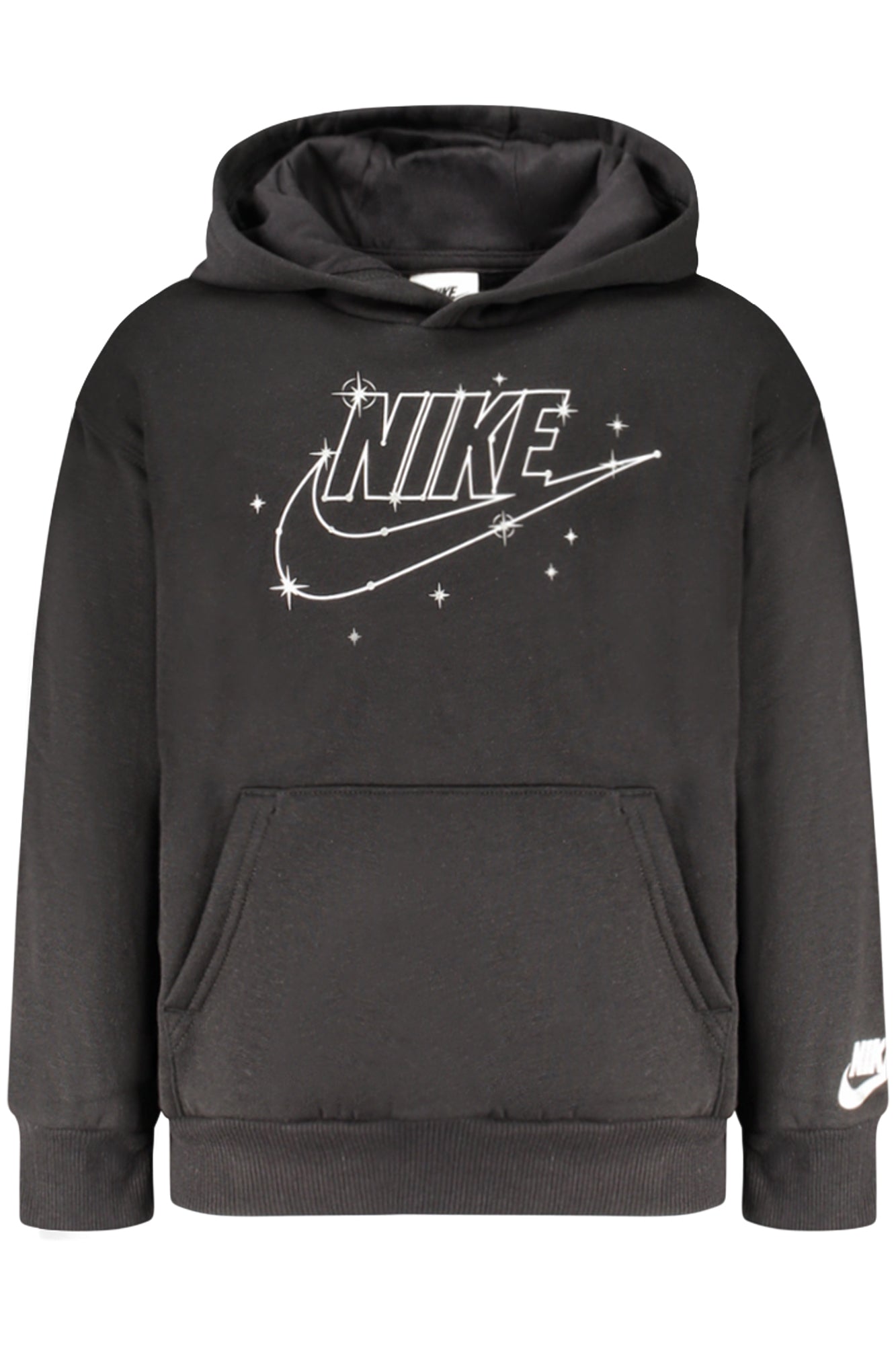 NIKE SCHWARZES KINDER-SWEATSHIRT MIT REISSVERSCHLUSS