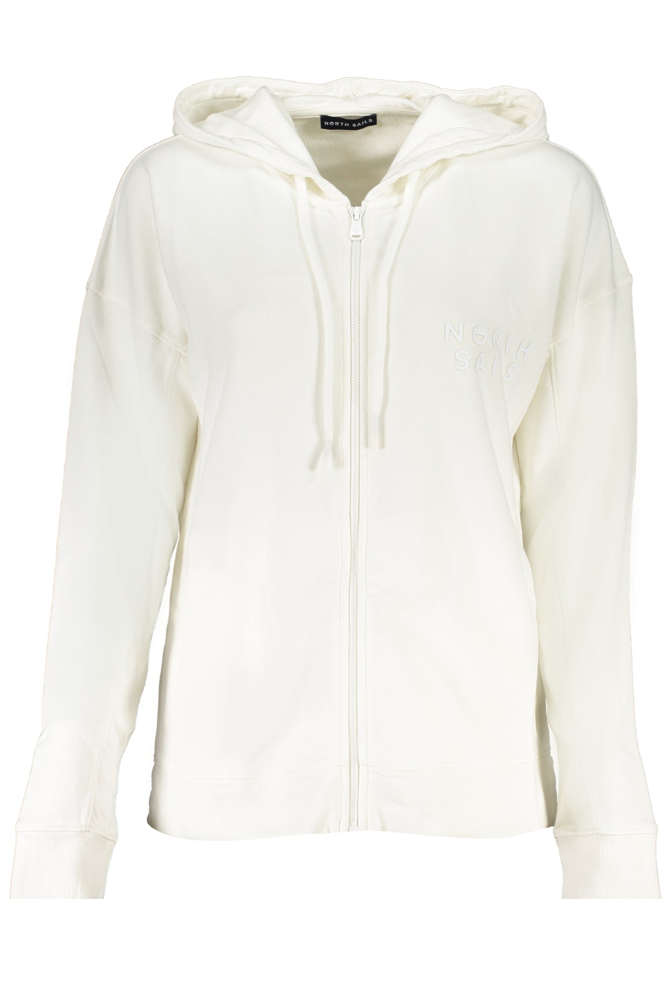 NORTH SAILS DAMEN-ZIP-SWEATSHIRT WEISS