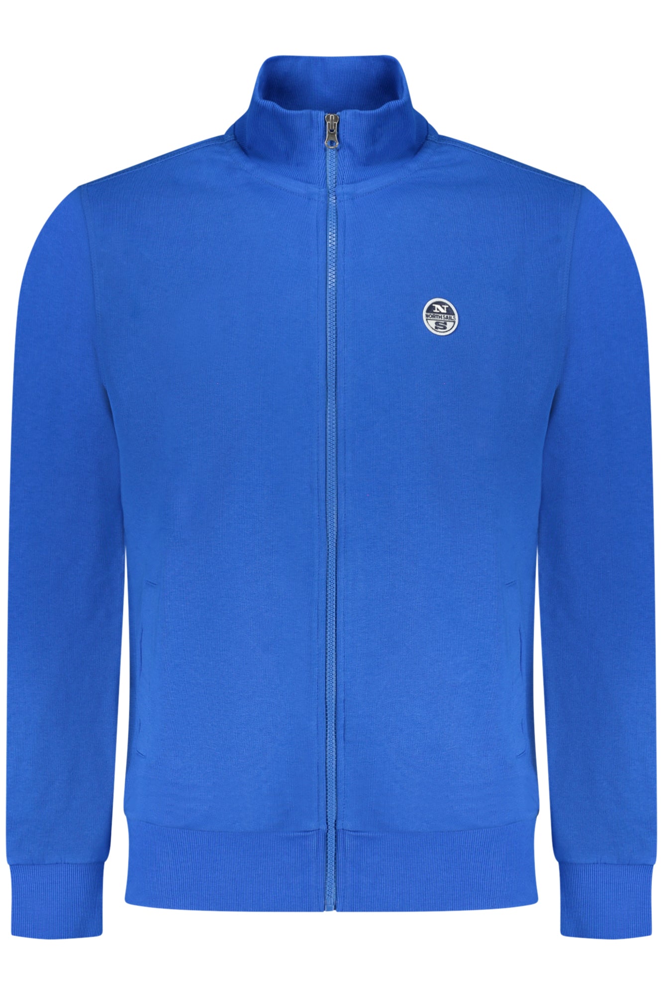 NORTH SAILS HERREN BLAUES SWEATSHIRT MIT REISSVERSCHLUSS