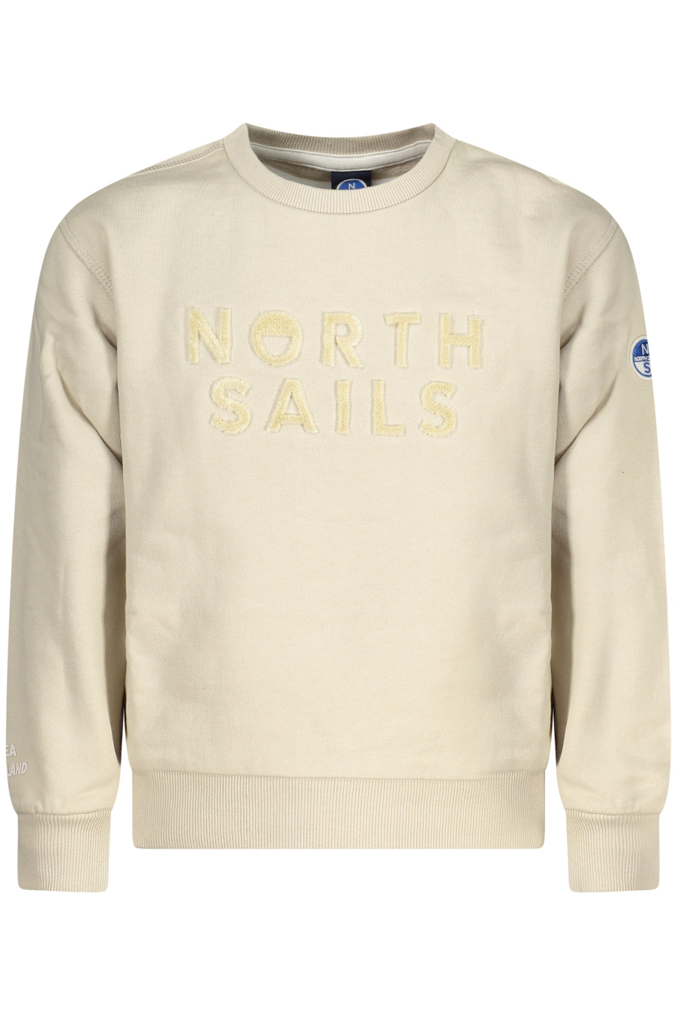 NORTH SAILS KINDER-SWEATSHIRT MIT REISSVERSCHLUSS, BEIGE