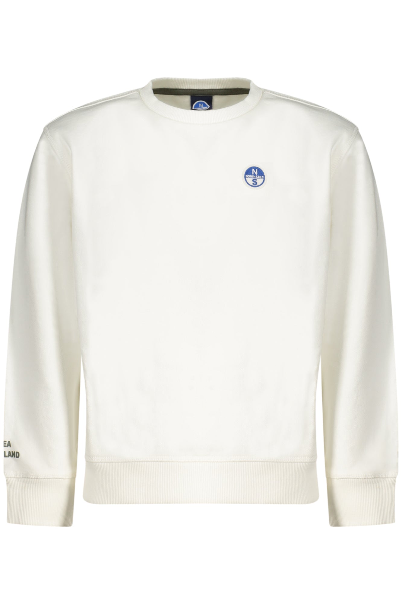 NORTH SAILS KINDER-SWEATSHIRT MIT REISSVERSCHLUSS, WEISS