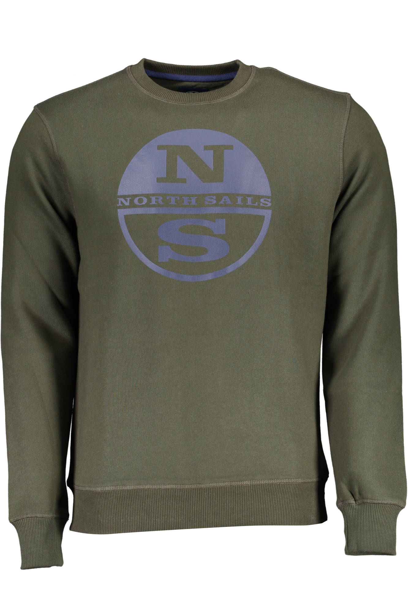 NORTH SAILS GRÜNES HERREN-SWEATSHIRT MIT REISSVERSCHLUSS