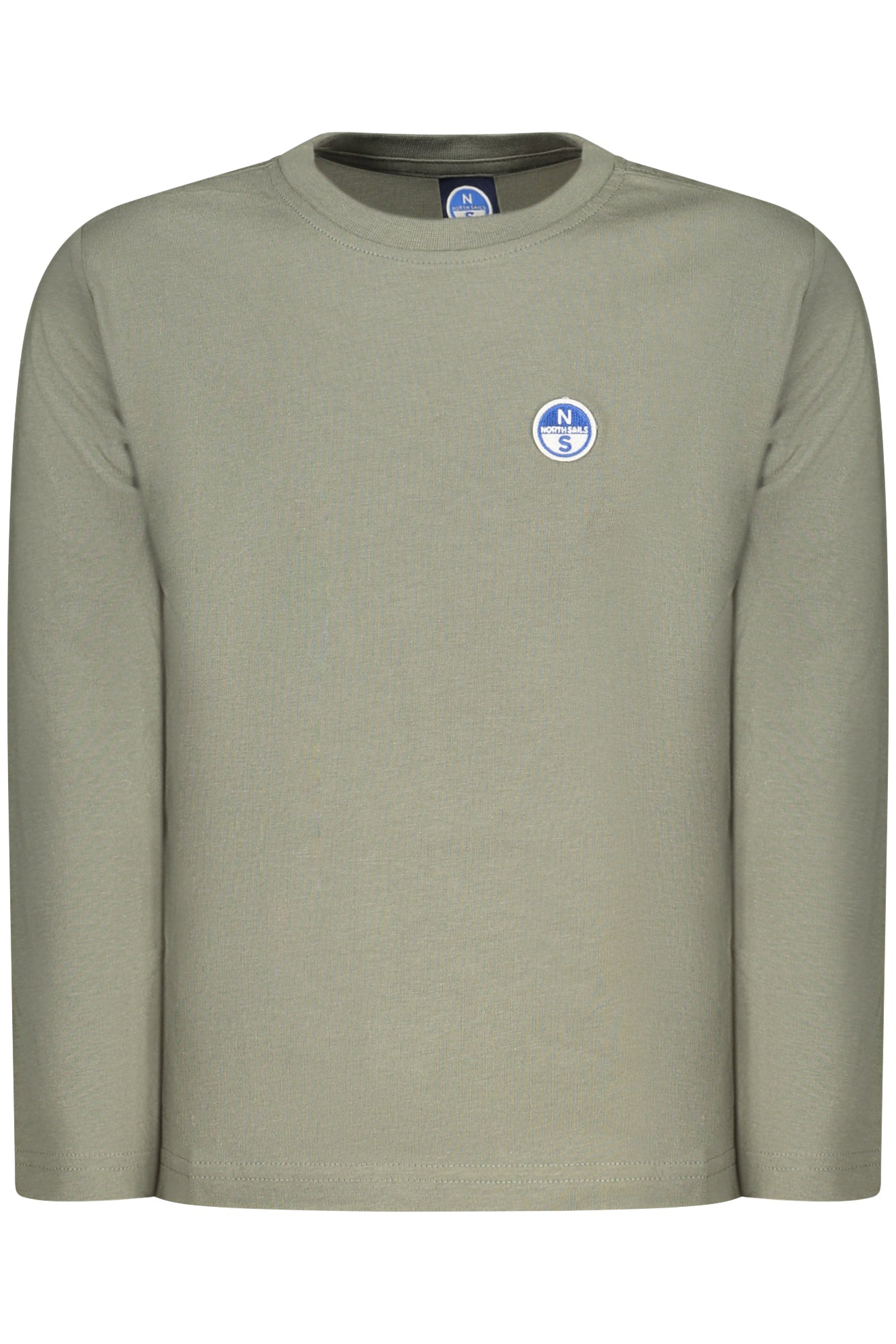 NORTH SAILS KINDER LANGARM-T-SHIRT, GRÜN
