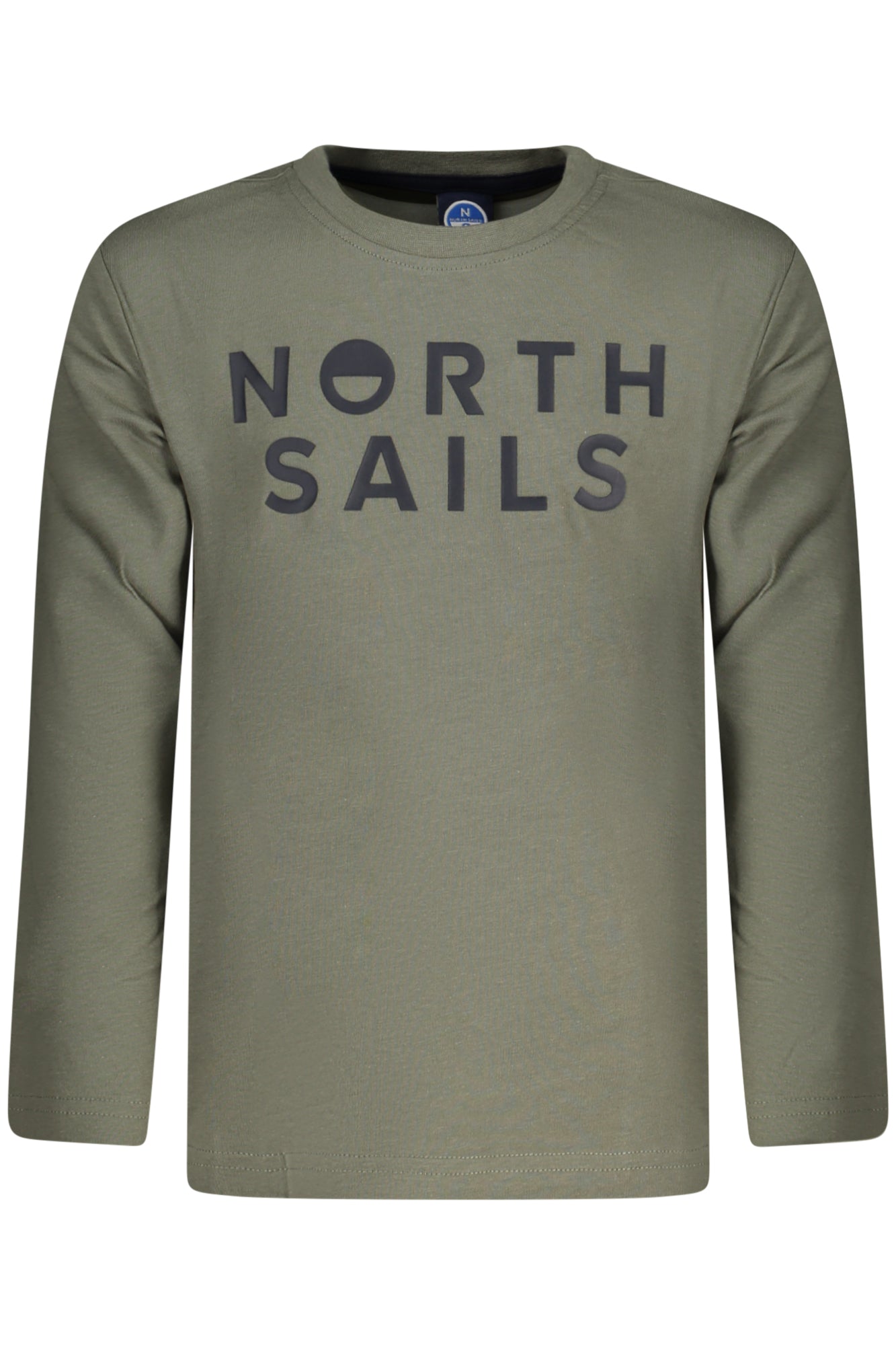 NORTH SAILS KINDER LANGARM-T-SHIRT, GRÜN