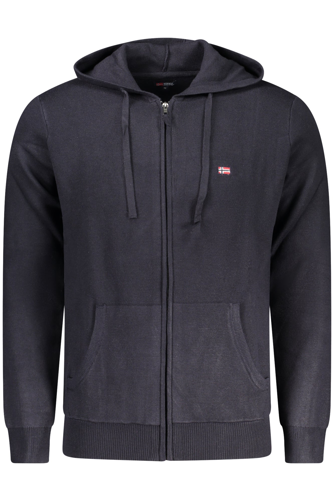 NORWEGEN 1963 HERREN BLAUER STRICKJACKE