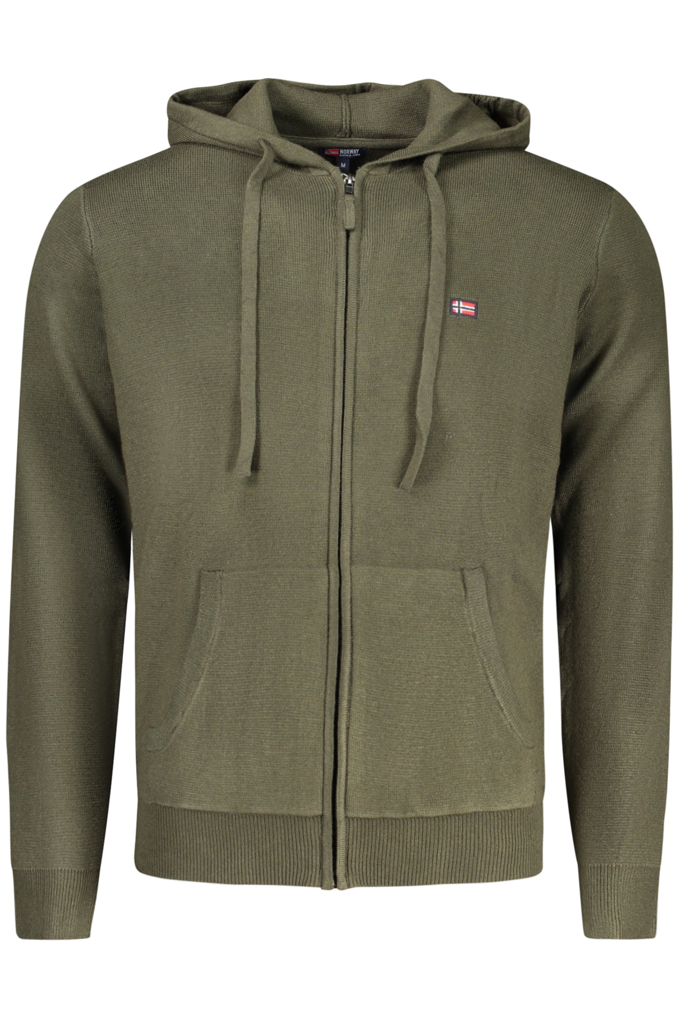 NORWEGEN 1963 HERREN-GRÜNE STRICKJACKE