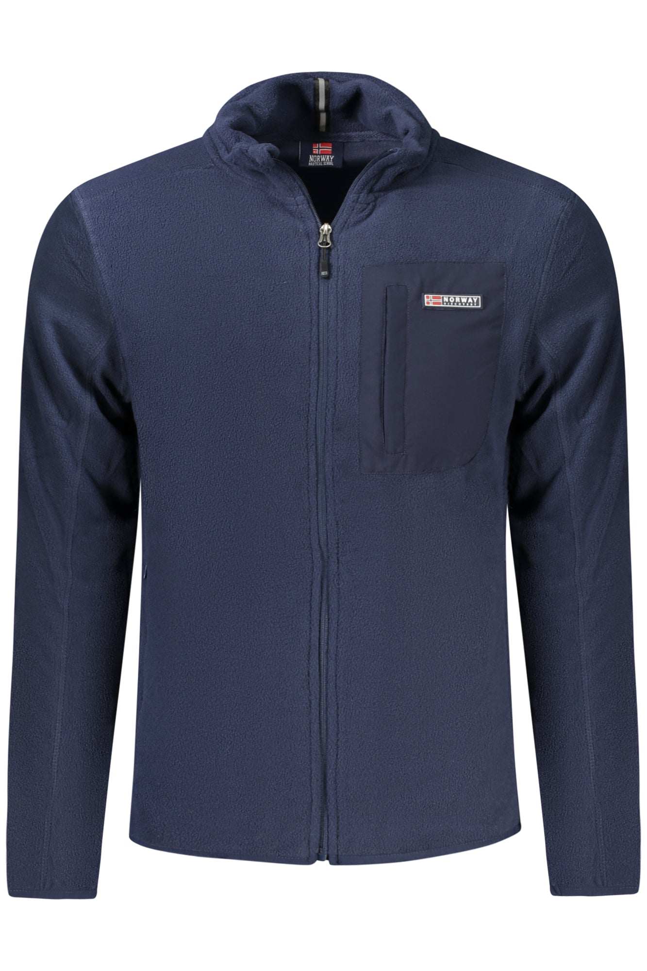 NORWEGEN 1963 HERREN BLAUES SWEATSHIRT MIT REISSVERSCHLUSS