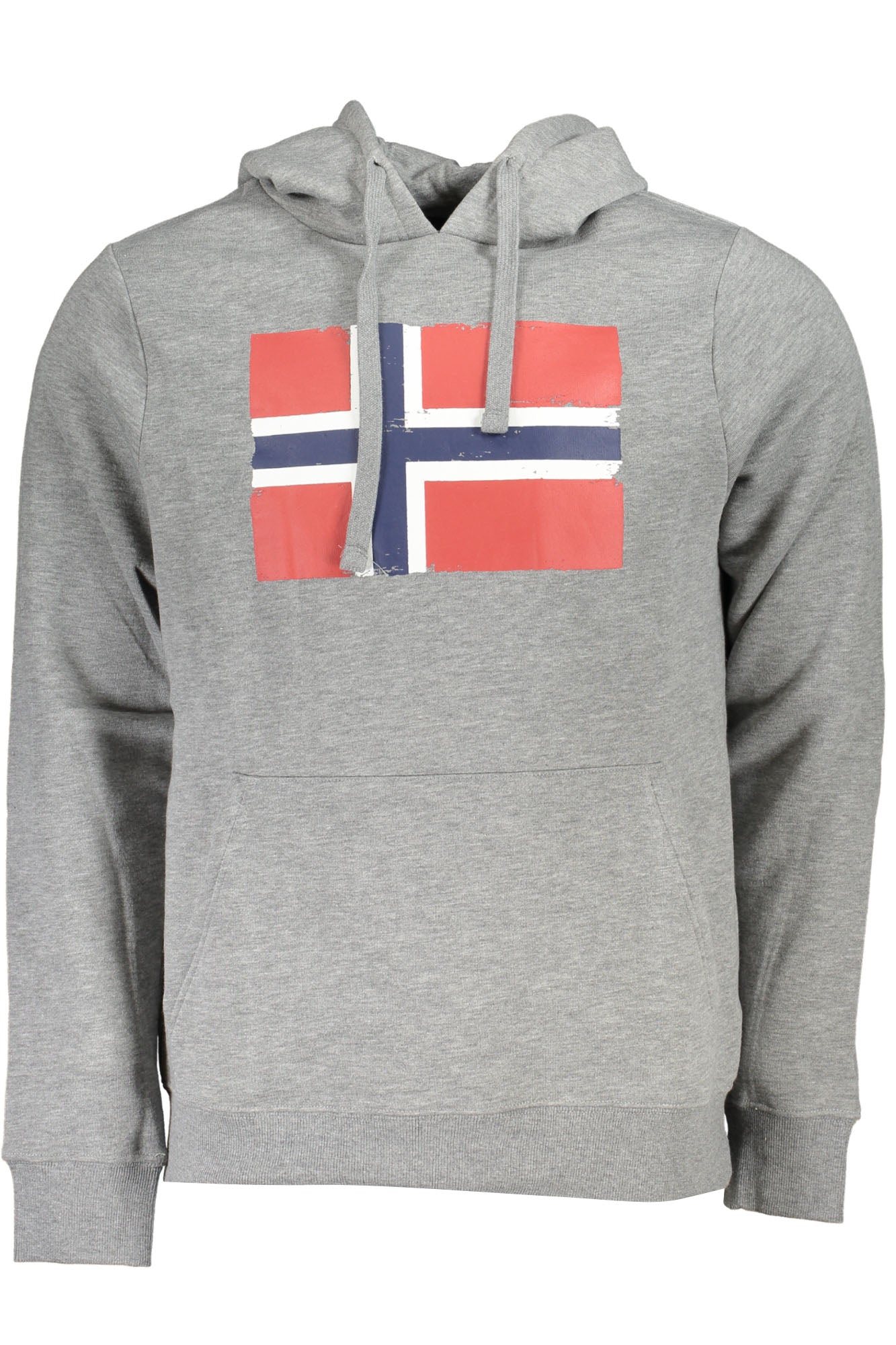 NORWEGEN 1963 GRAUES REIßVERSCHLUSS-SWEATSHIRT FÜR HERREN