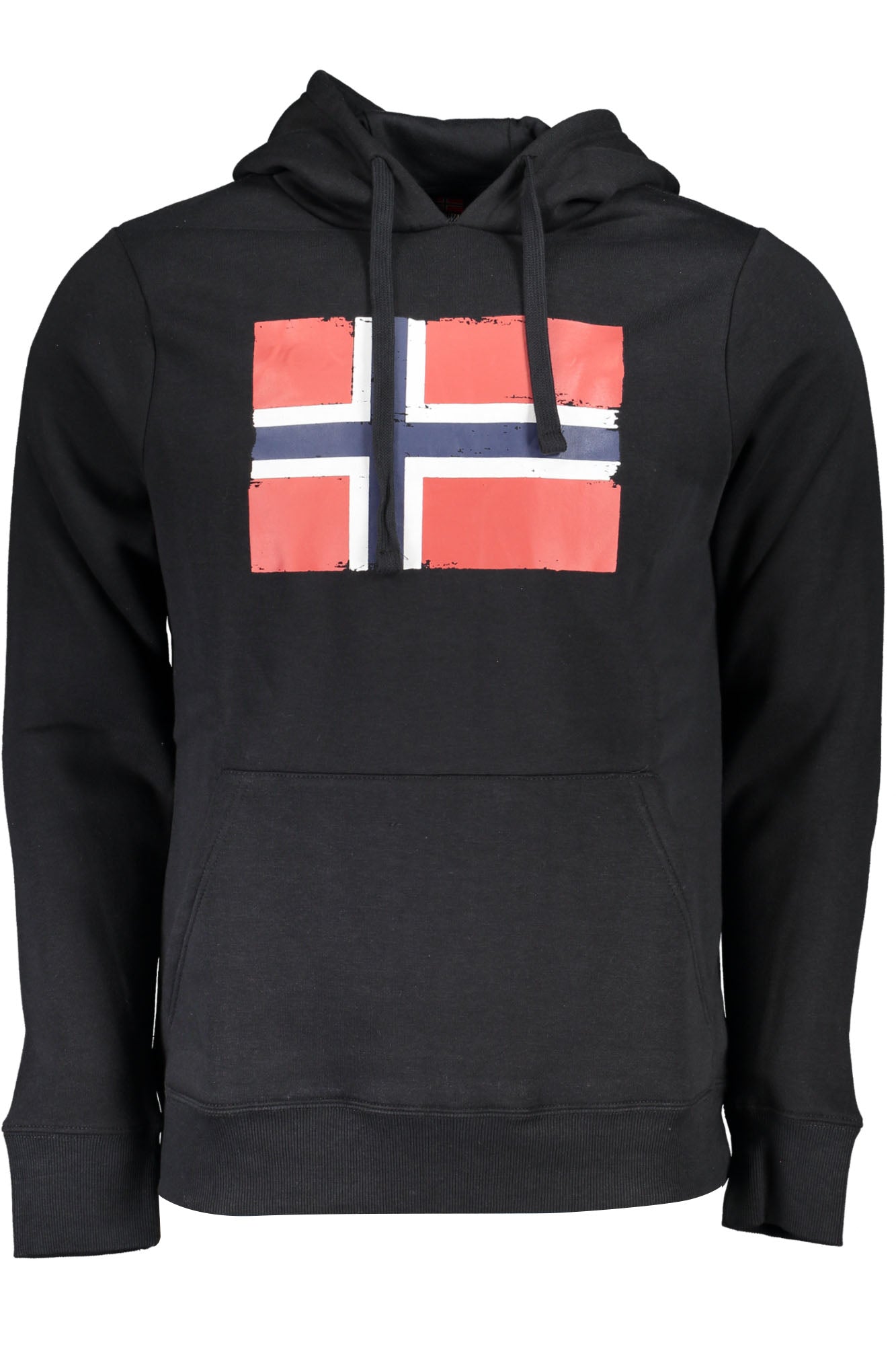 NORWEGEN 1963 SCHWARZES HERREN-SWEATSHIRT MIT REISSVERSCHLUSS