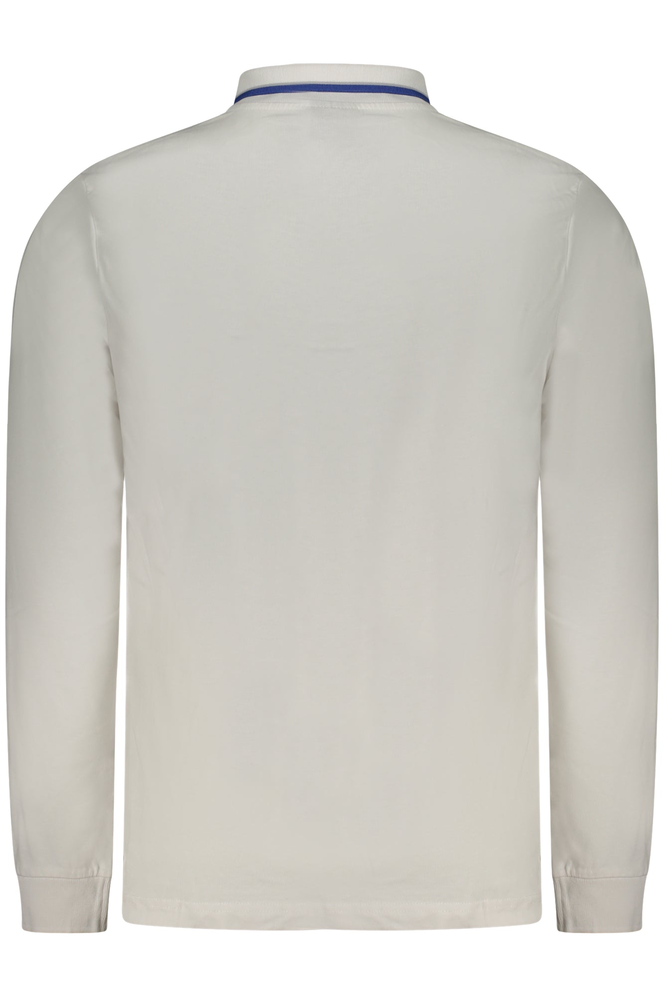 NORWEGEN 1963 HERREN LANGÄRMLIGES POLOSHIRT WEISS