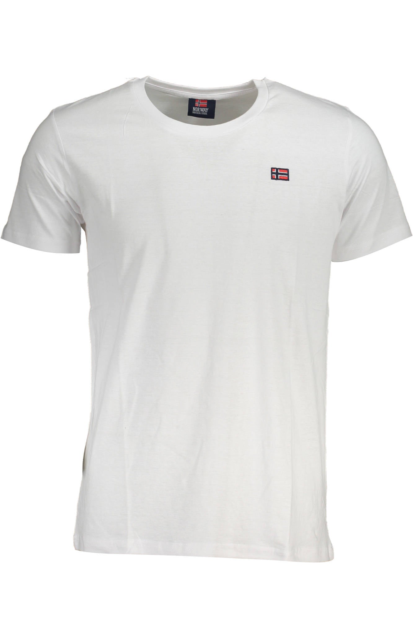 NORWEGEN 1963 HERREN KURZARM T-SHIRT WEISS