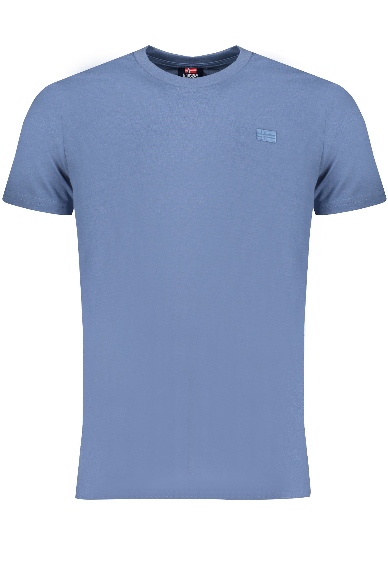 NORWEGEN 1963 HERREN-KURZARM-T-SHIRT BLAU