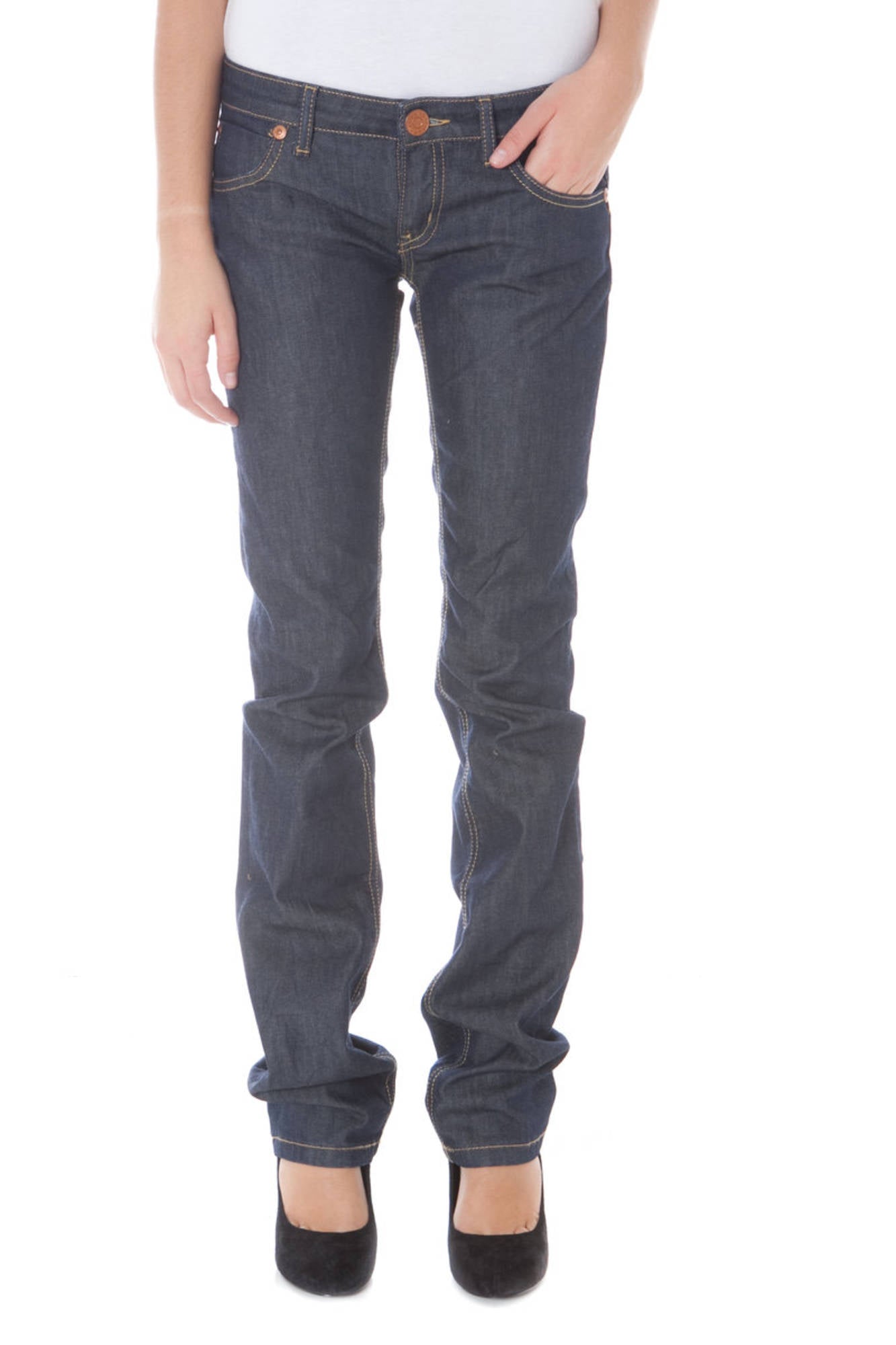 BLU DAMEN DENIM DENIM HARD JEANS