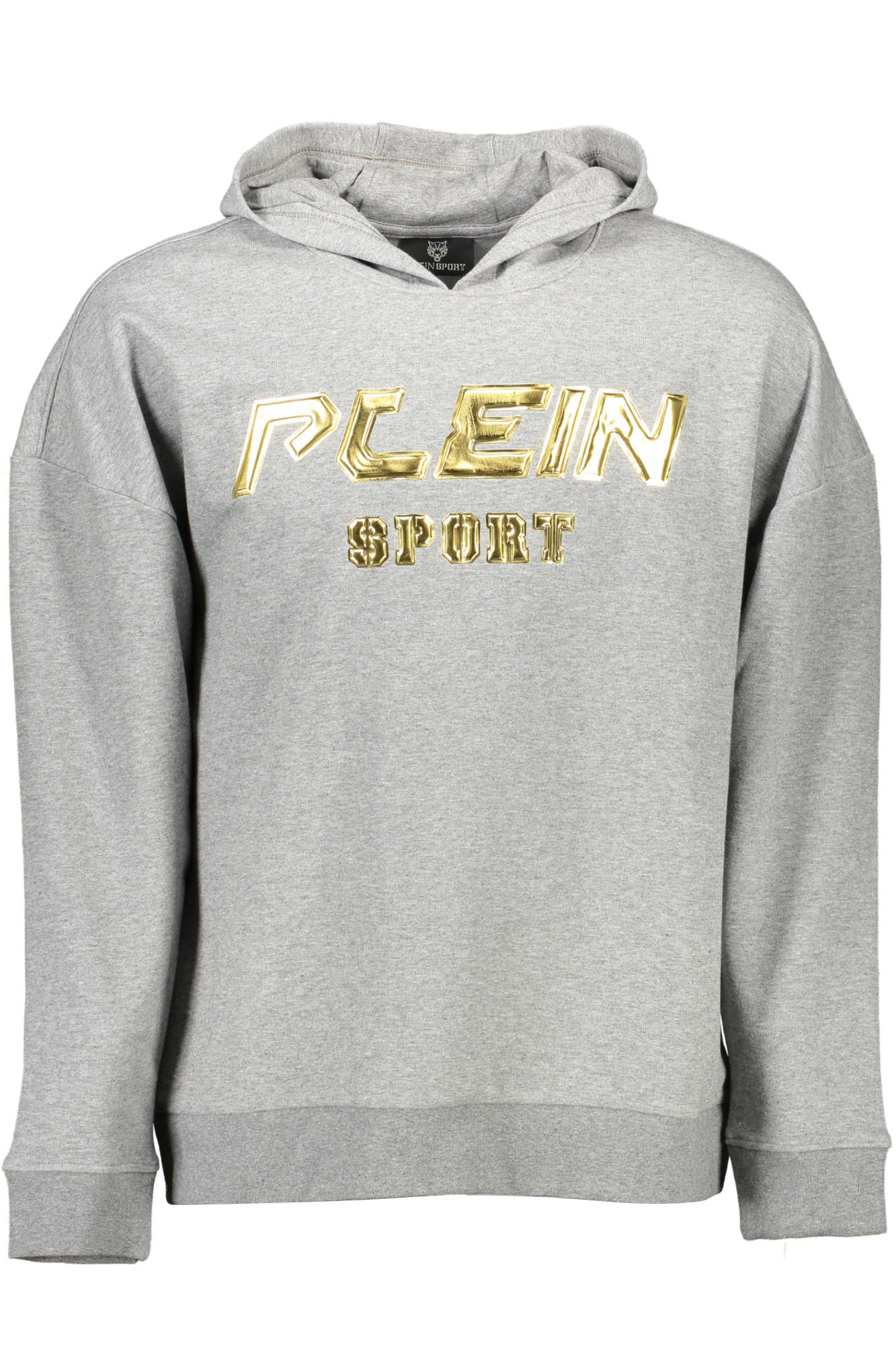 PLEIN SPORT SWEATSHIRT OHNE REISSVERSCHLUSS HERREN GRAU