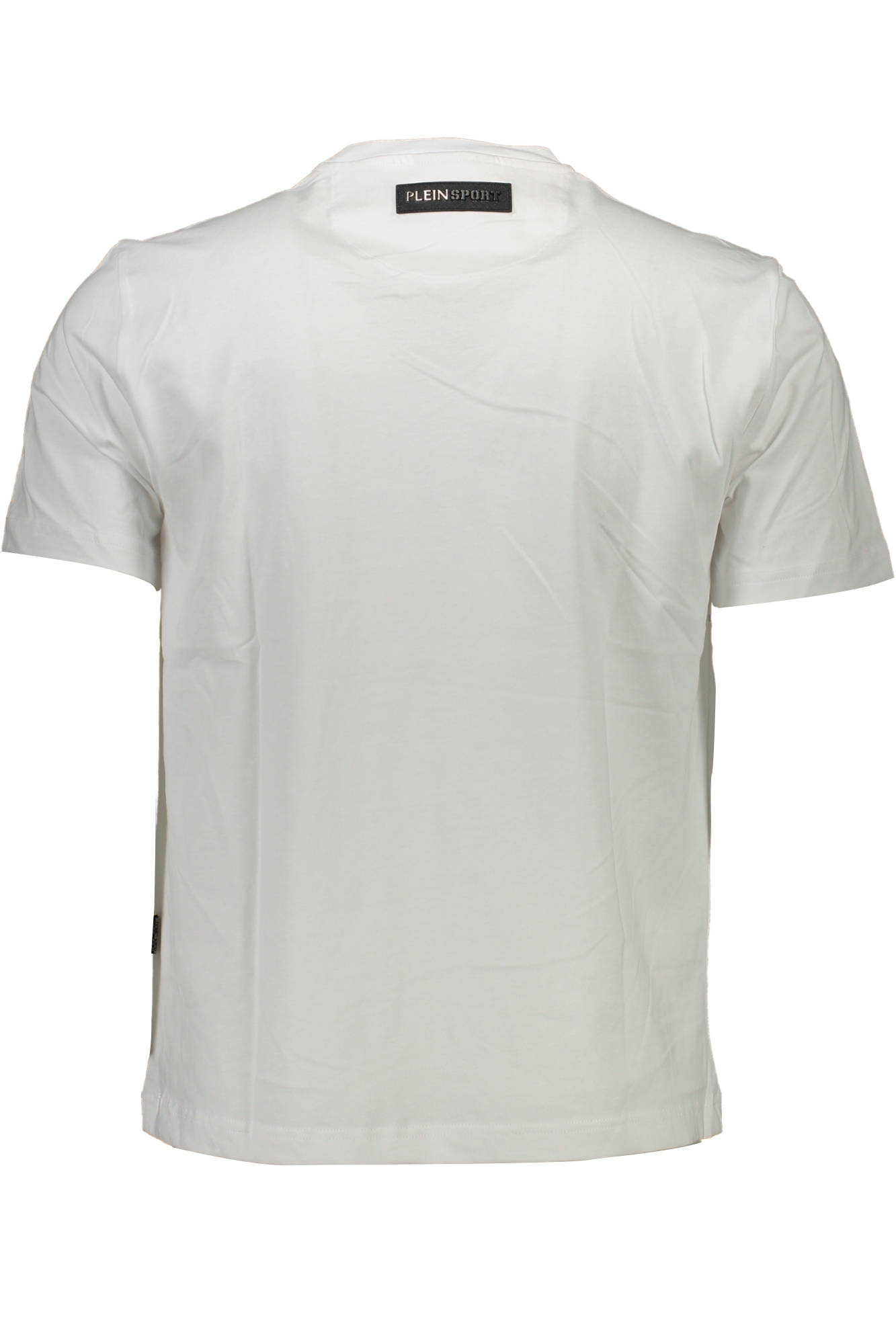 PLEIN SPORT WEISSES KURZARM-T-SHIRT FÜR HERREN