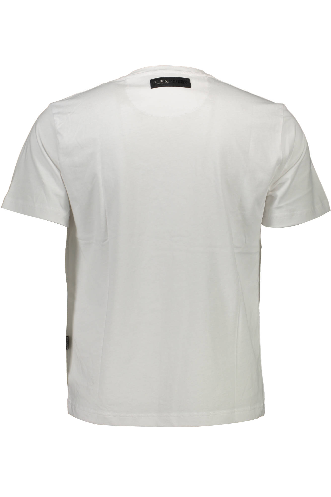 PLEIN SPORT WEISSES KURZARM-T-SHIRT FÜR HERREN