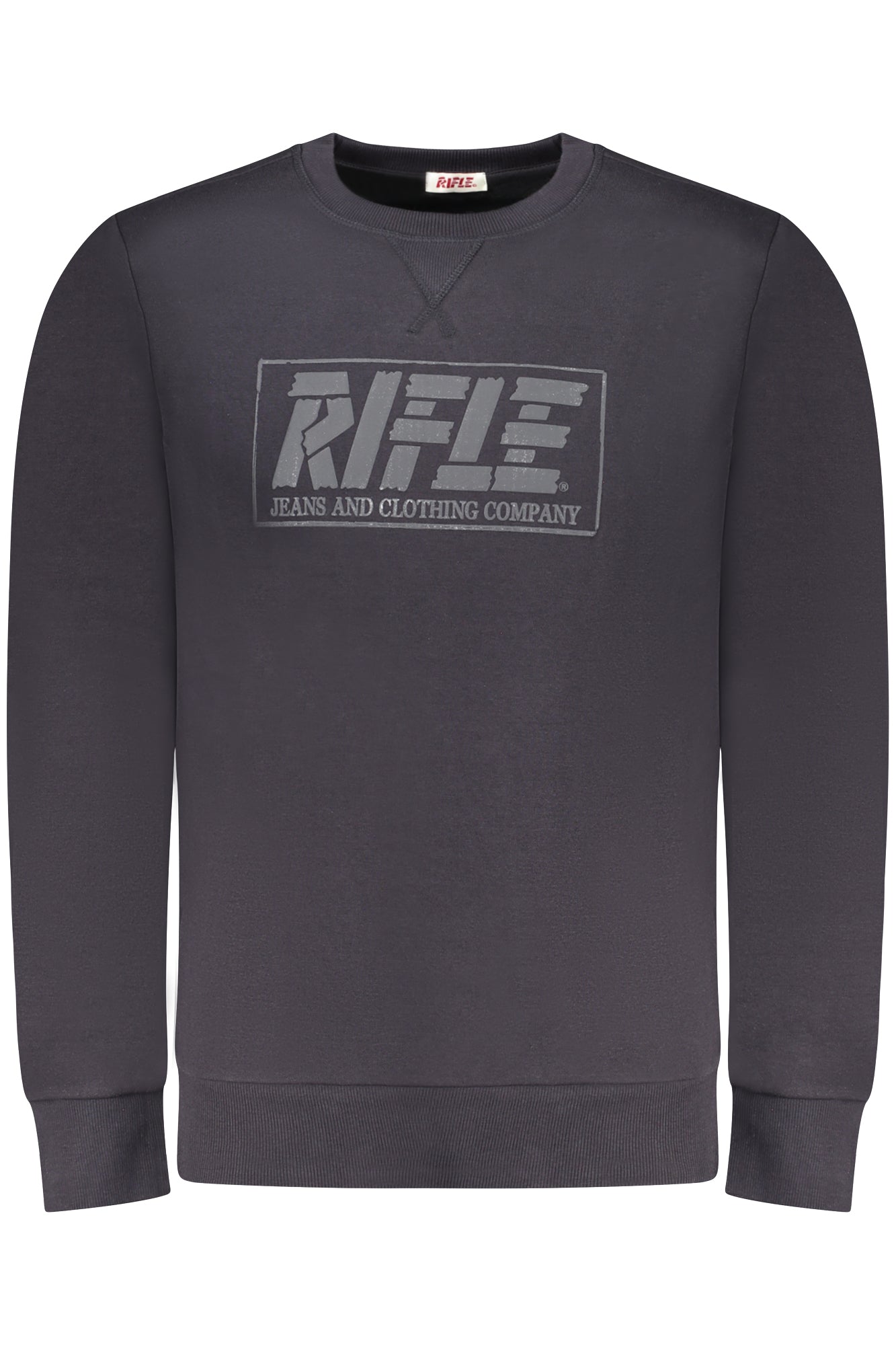 RIFLE HERREN-SWEATSHIRT MIT REISSVERSCHLUSS BLAU