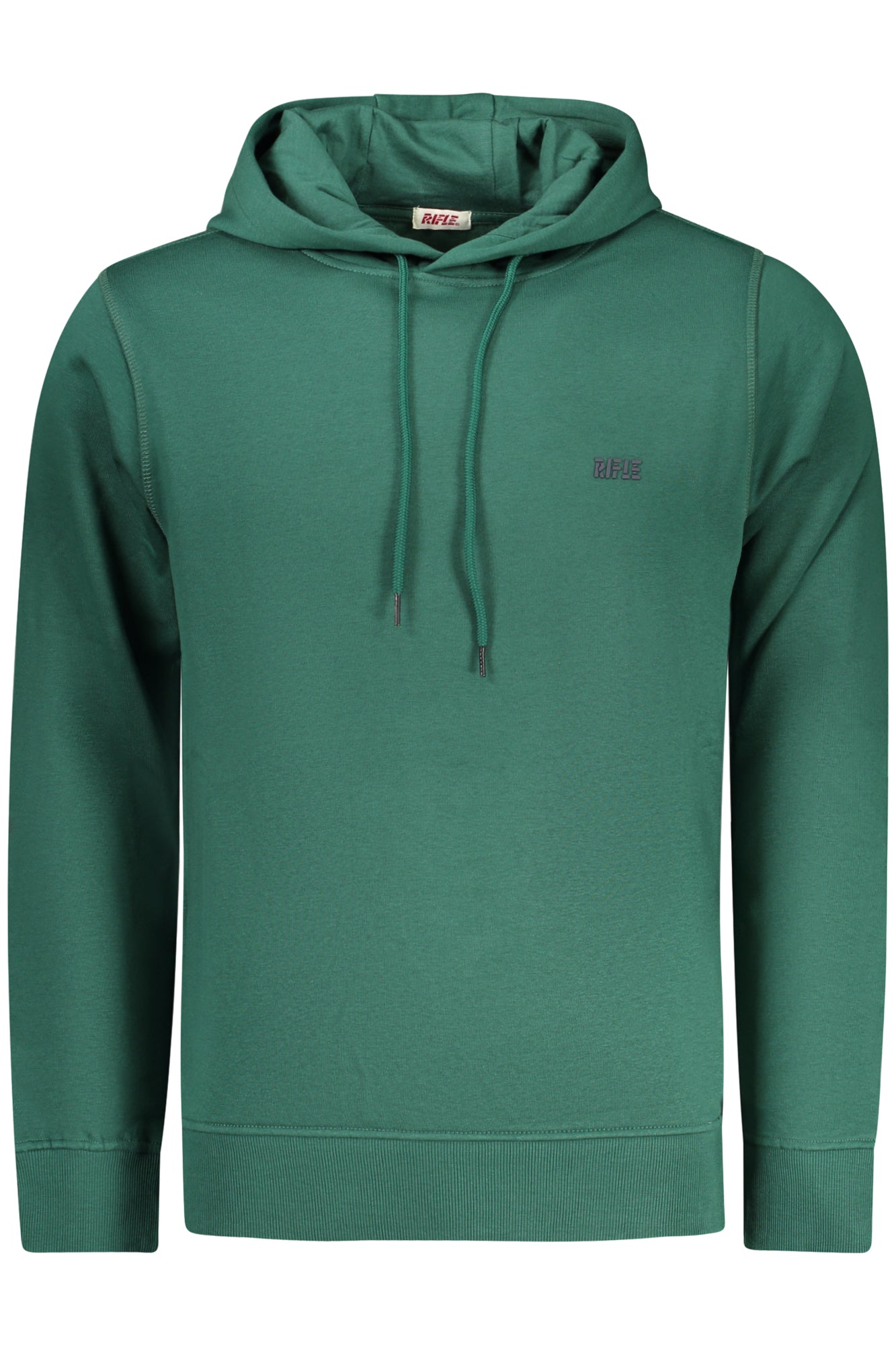 RIFLE Herren-Sweatshirt mit Reißverschluss, grün
