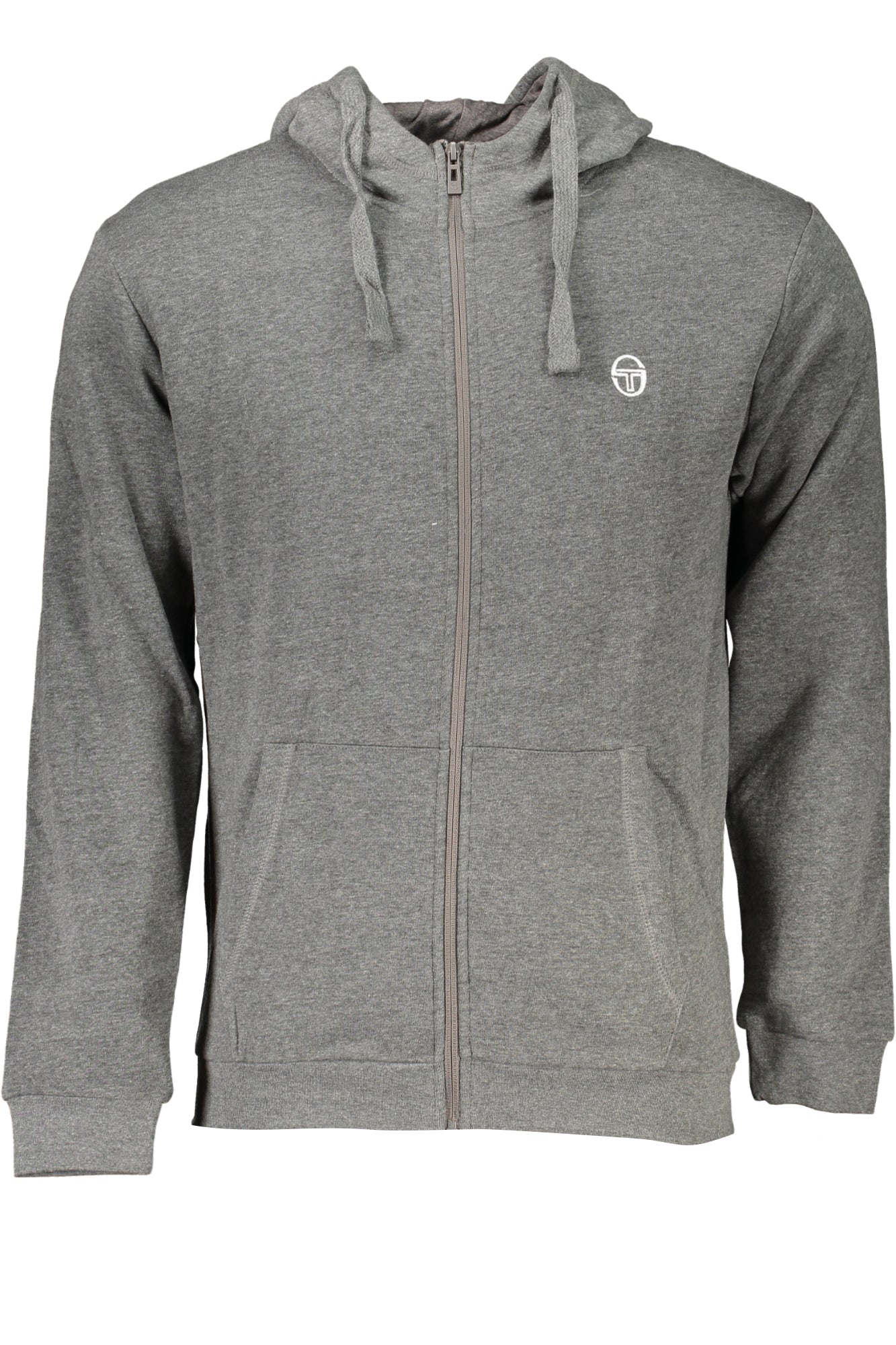 SERGIO TACCHINI HERREN-SWEATSHIRT MIT GRAUEM ZIP