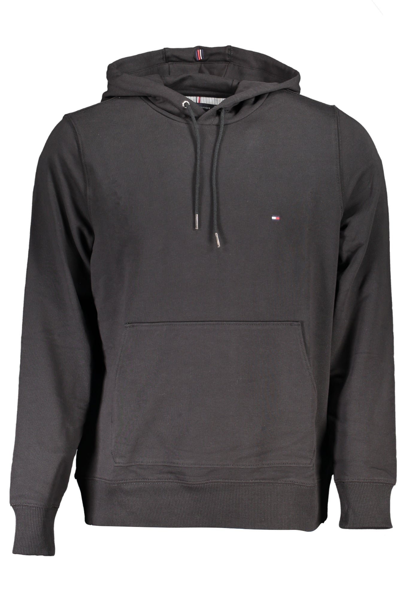 TOMMY HILFIGER SCHWARZES HERREN-SWEATSHIRT MIT REISSVERSCHLUSS