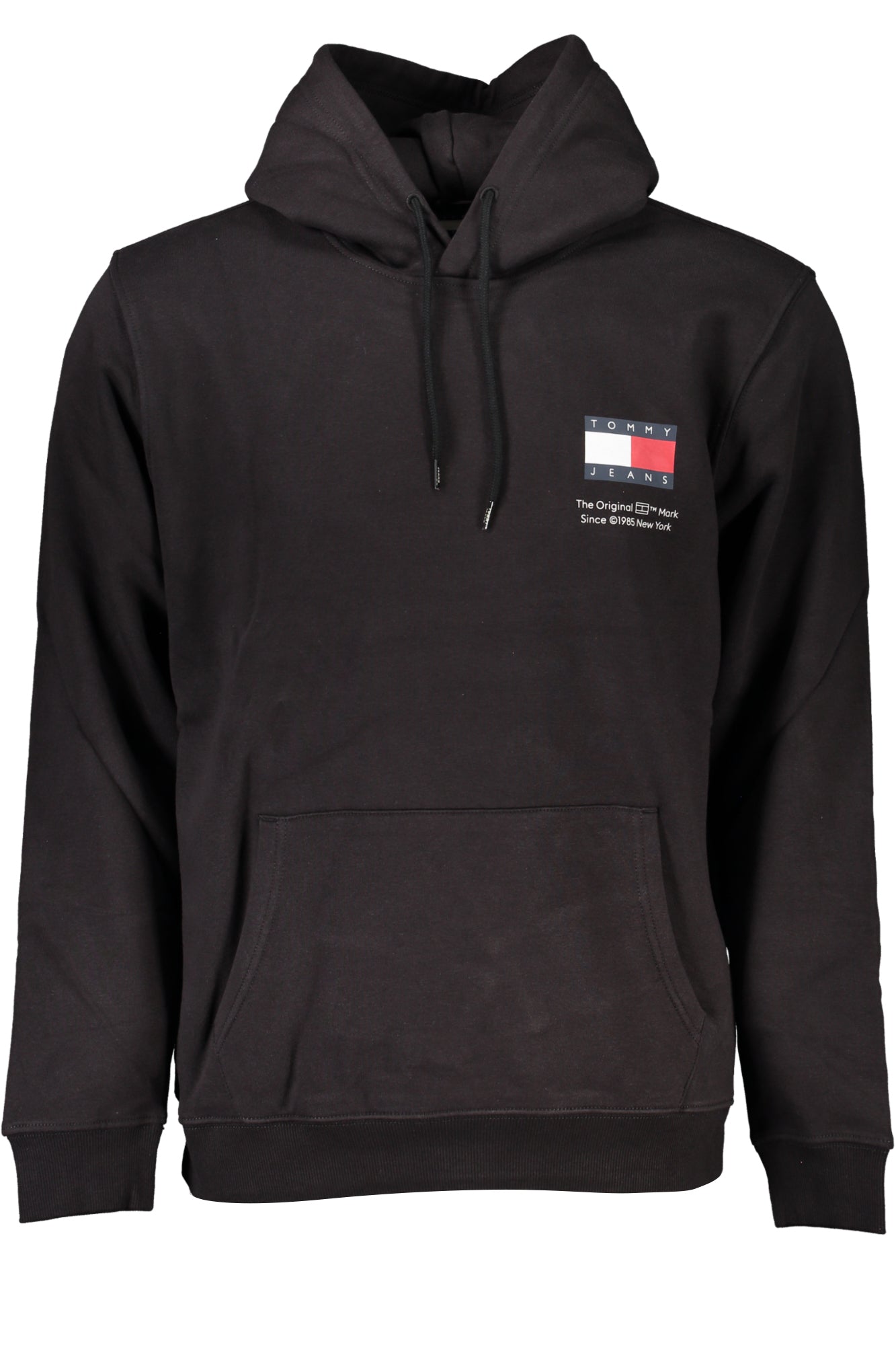 TOMMY HILFIGER SCHWARZES HERREN-SWEATSHIRT MIT REISSVERSCHLUSS