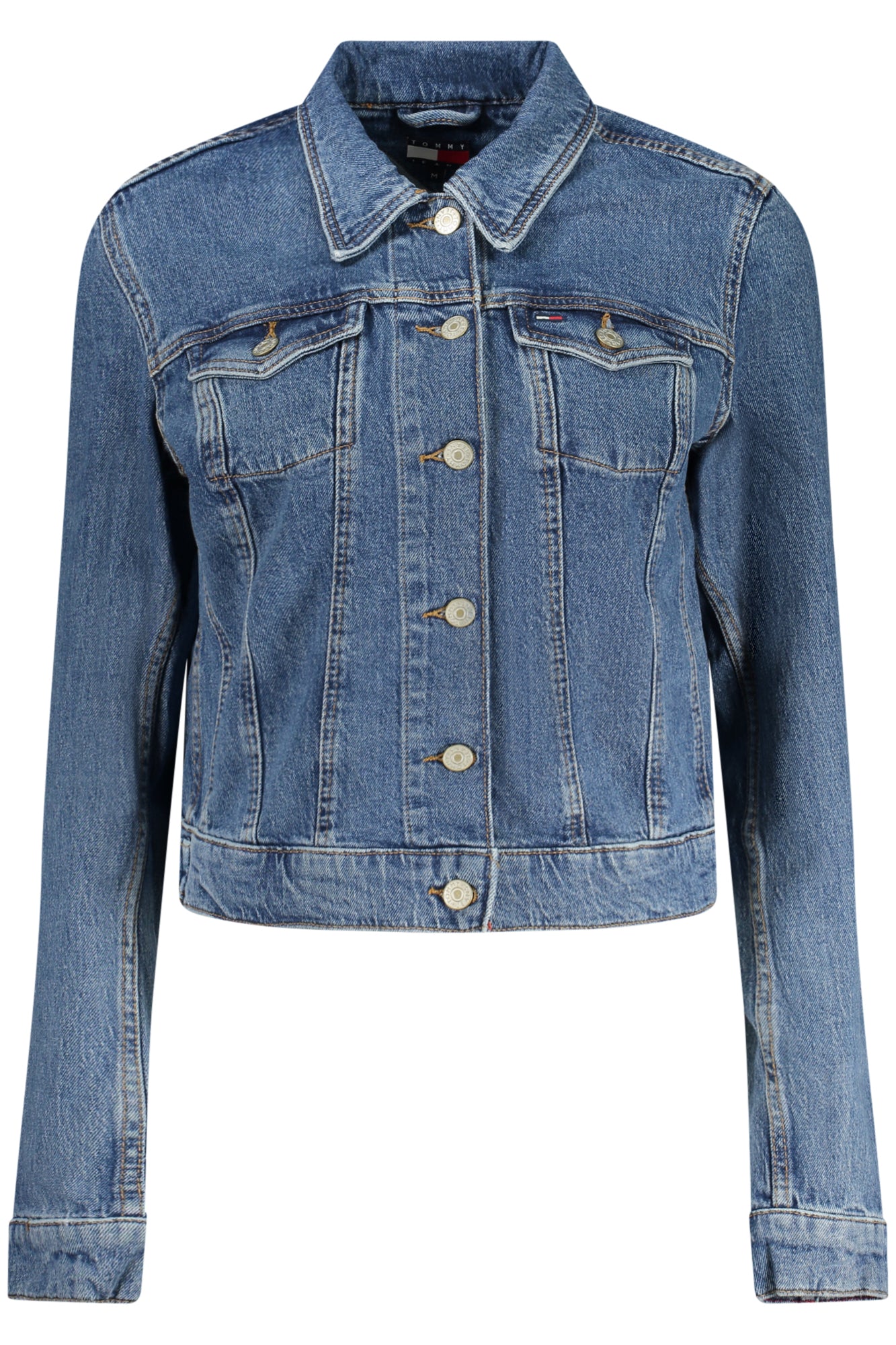 TOMMY HILFIGER DAMEN-JEANSJACKE IN BLAU