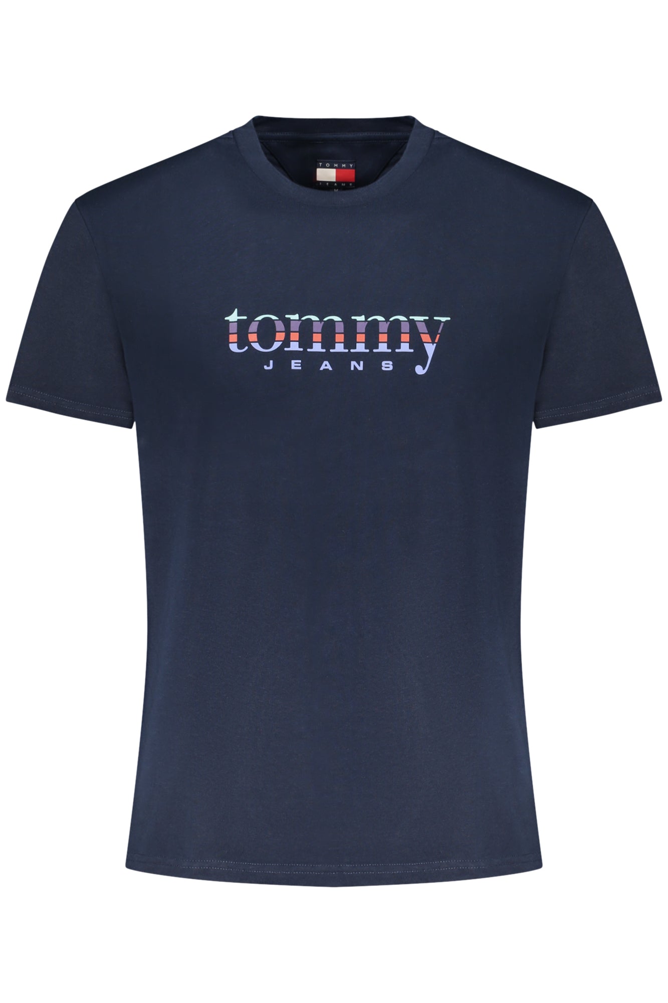 TOMMY HILFIGER HERREN-T-SHIRT MIT KURZEN ÄRMELN, BLAU