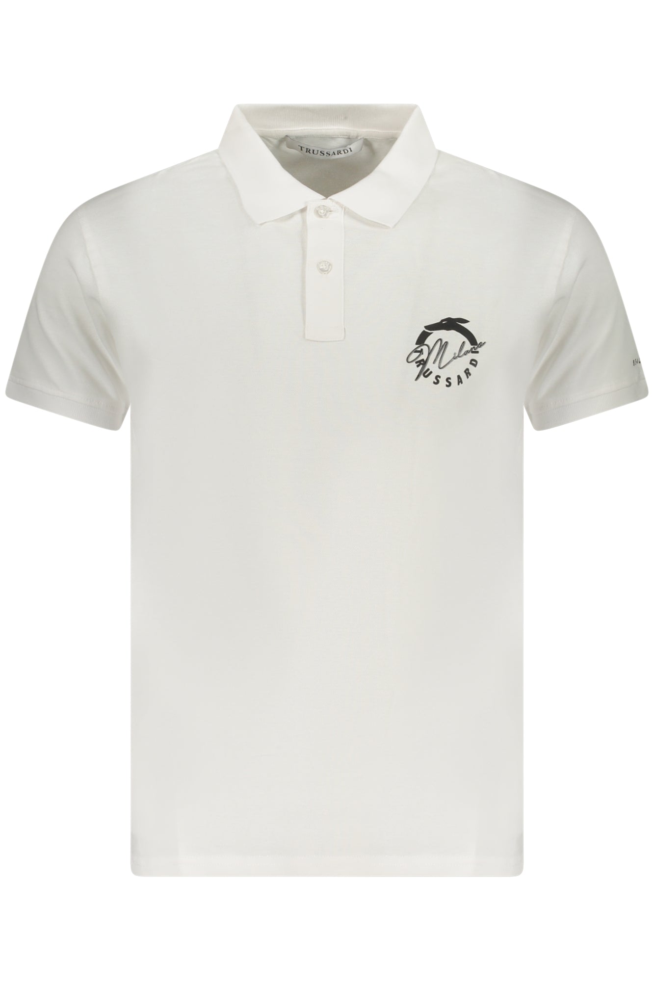 Trussardi Poloshirt kurzarm Herren weiß