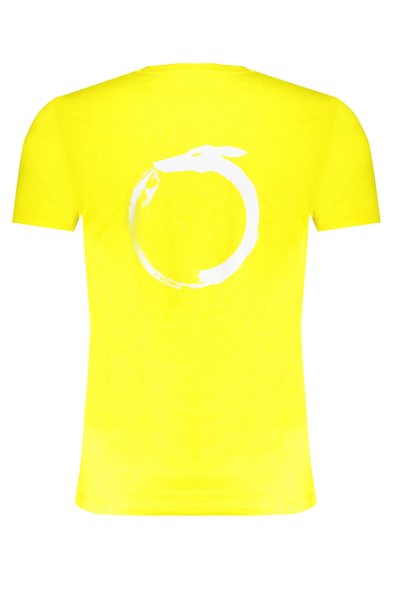 TRUSSARDI GELBES KURZÄRMELIGES HERREN-T-SHIRT