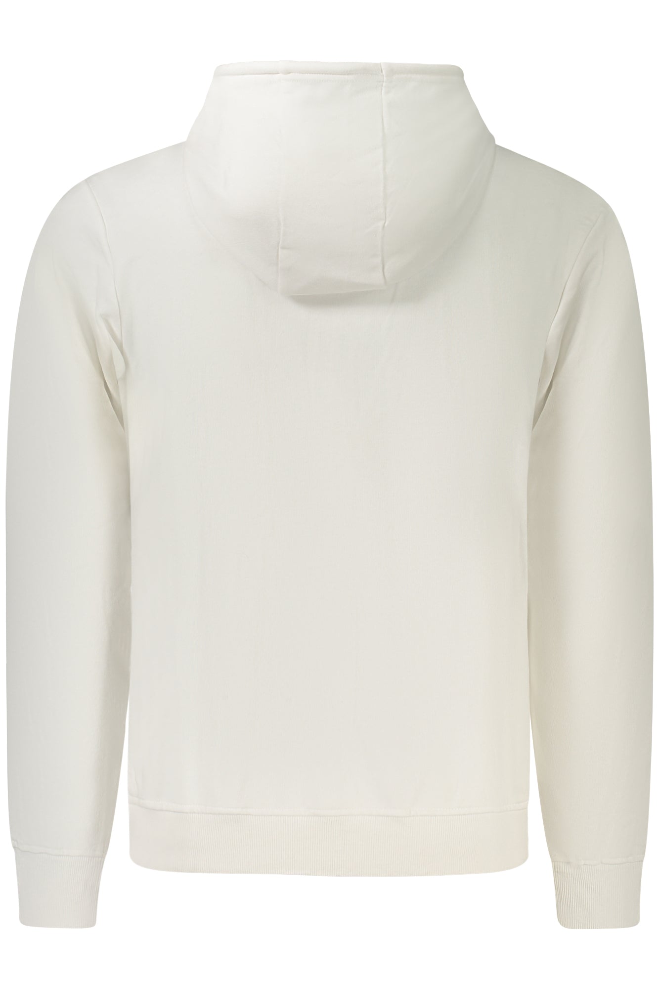 US GRAND Herren-Sweatshirt mit Reißverschluss, weiß