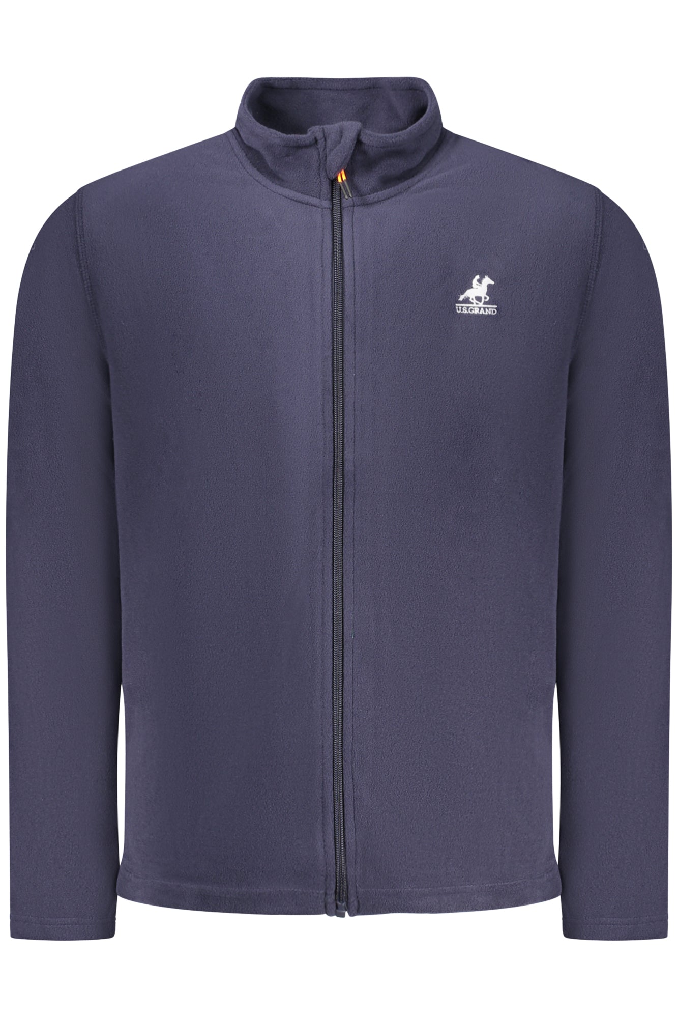 US GRAND Herren-Sweatshirt mit Reißverschluss, blau