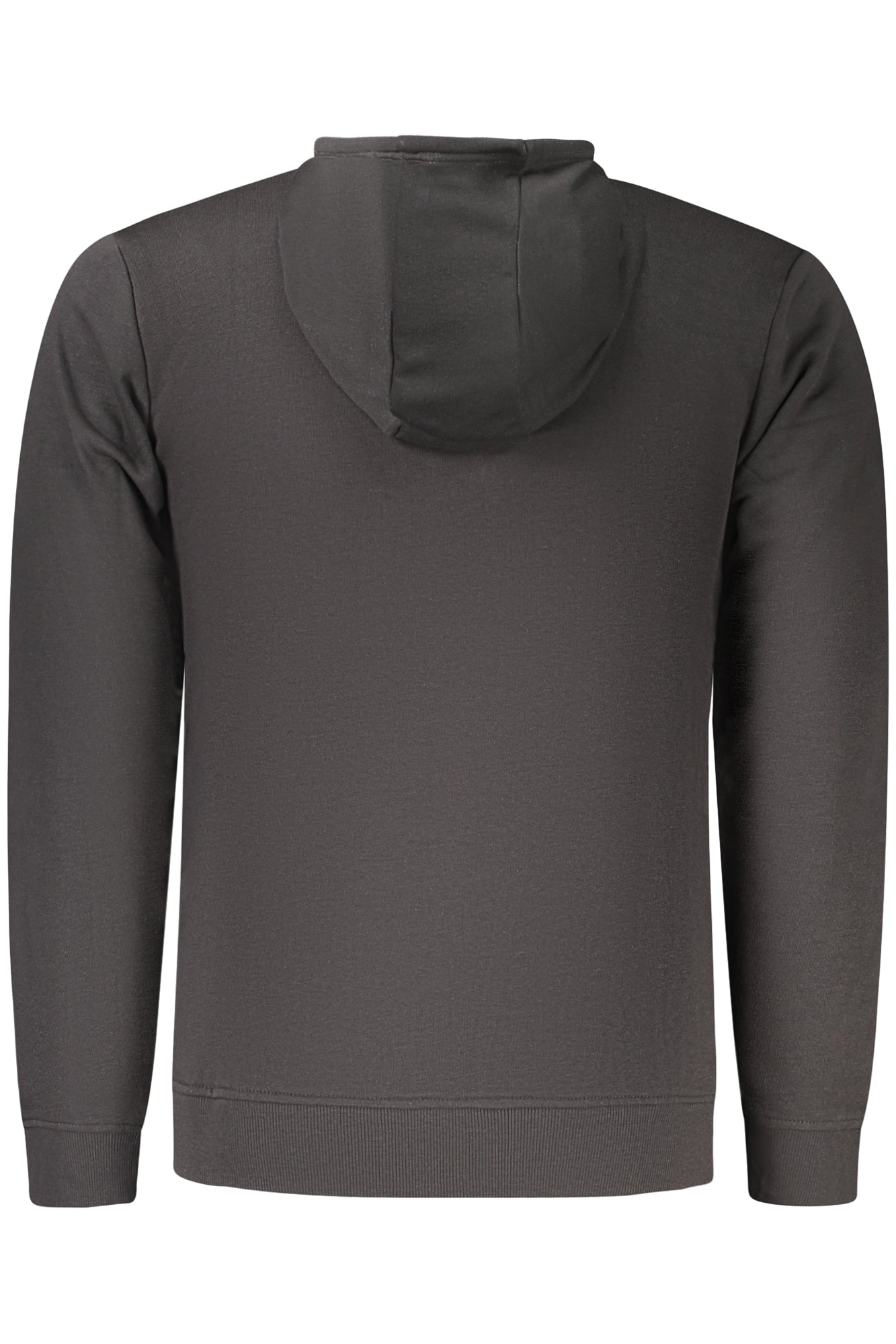 US GRAND Herren-Sweatshirt mit Reißverschluss, schwarz