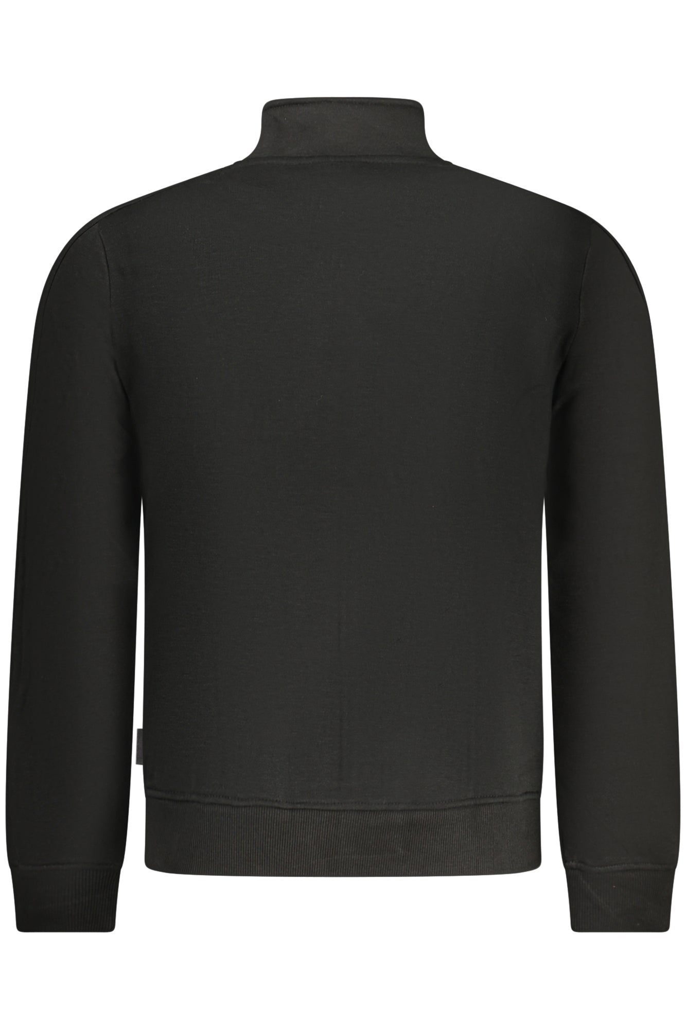 US GRAND Herren-Sweatshirt mit Reißverschluss, schwarz
