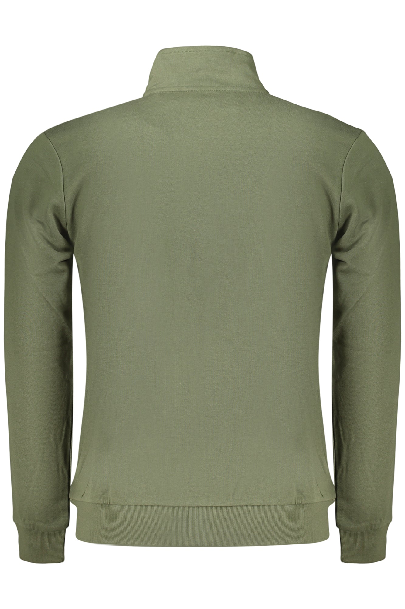 US GRAND Herren-Sweatshirt mit Reißverschluss, grün
