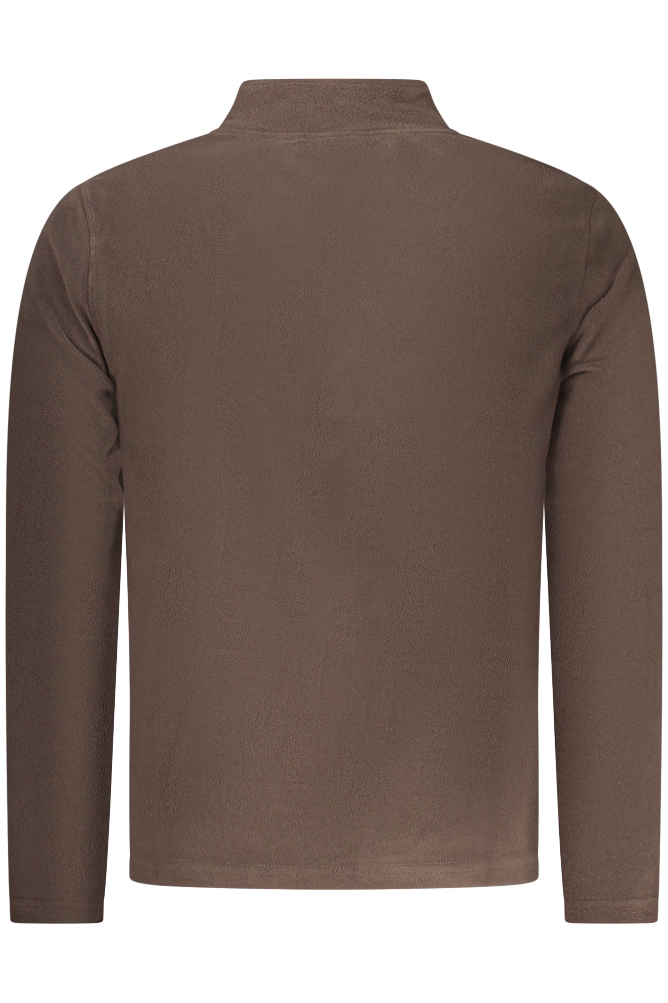 US GRAND Herren-Sweatshirt mit Reißverschluss, braun