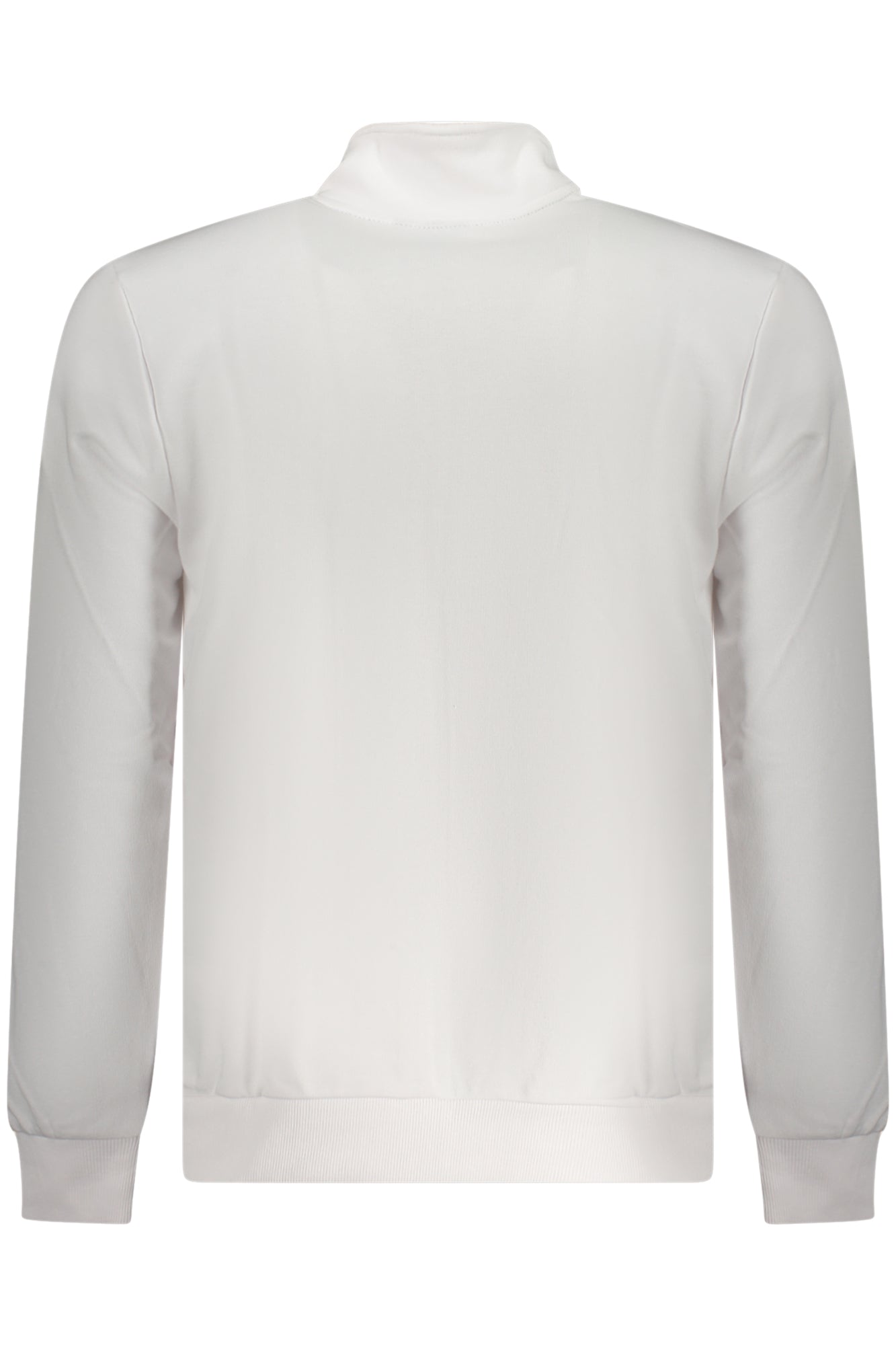US GRAND Herren-Sweatshirt mit Reißverschluss, weiß