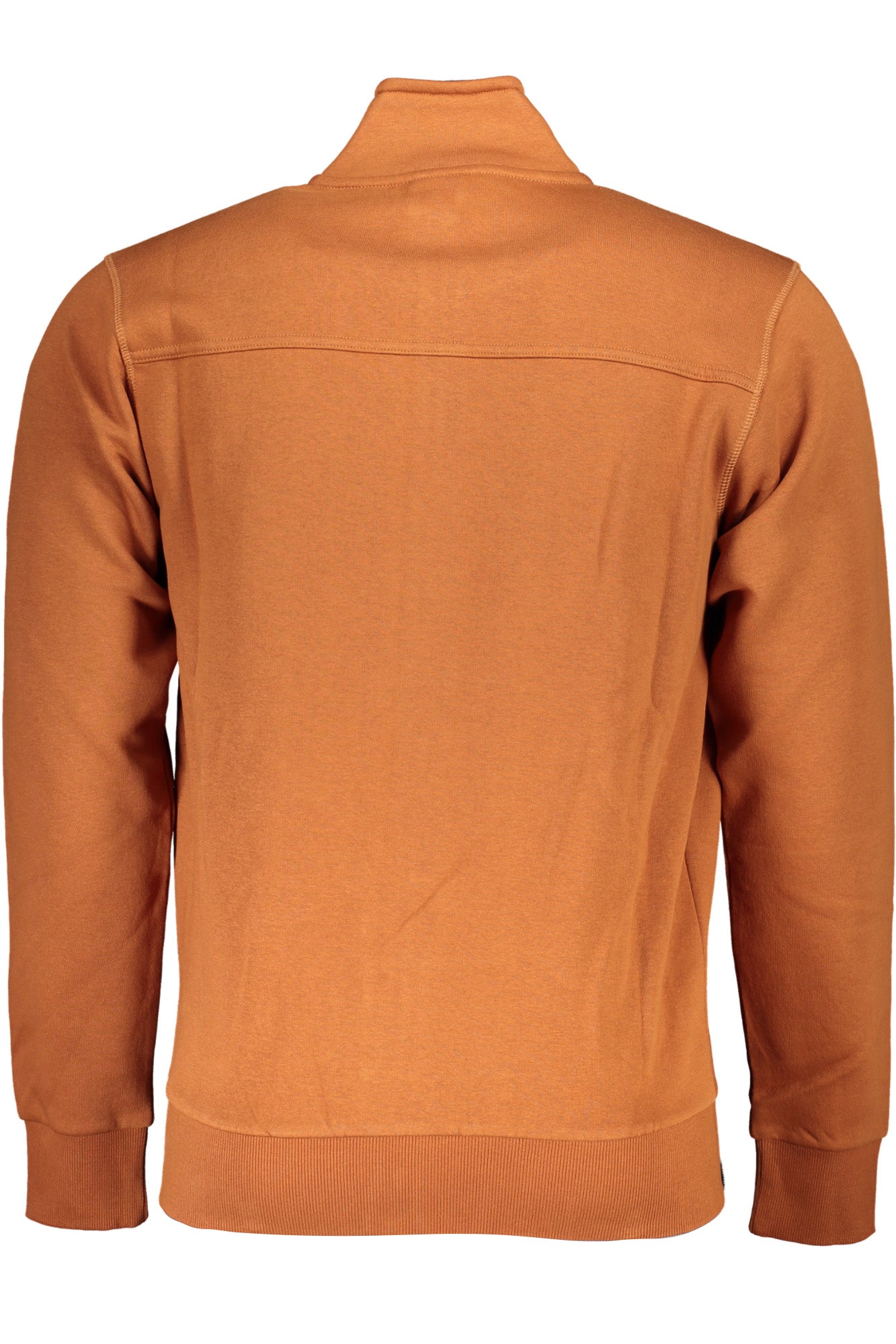 US GRAND Herren-Sweatshirt mit Reißverschluss, braun