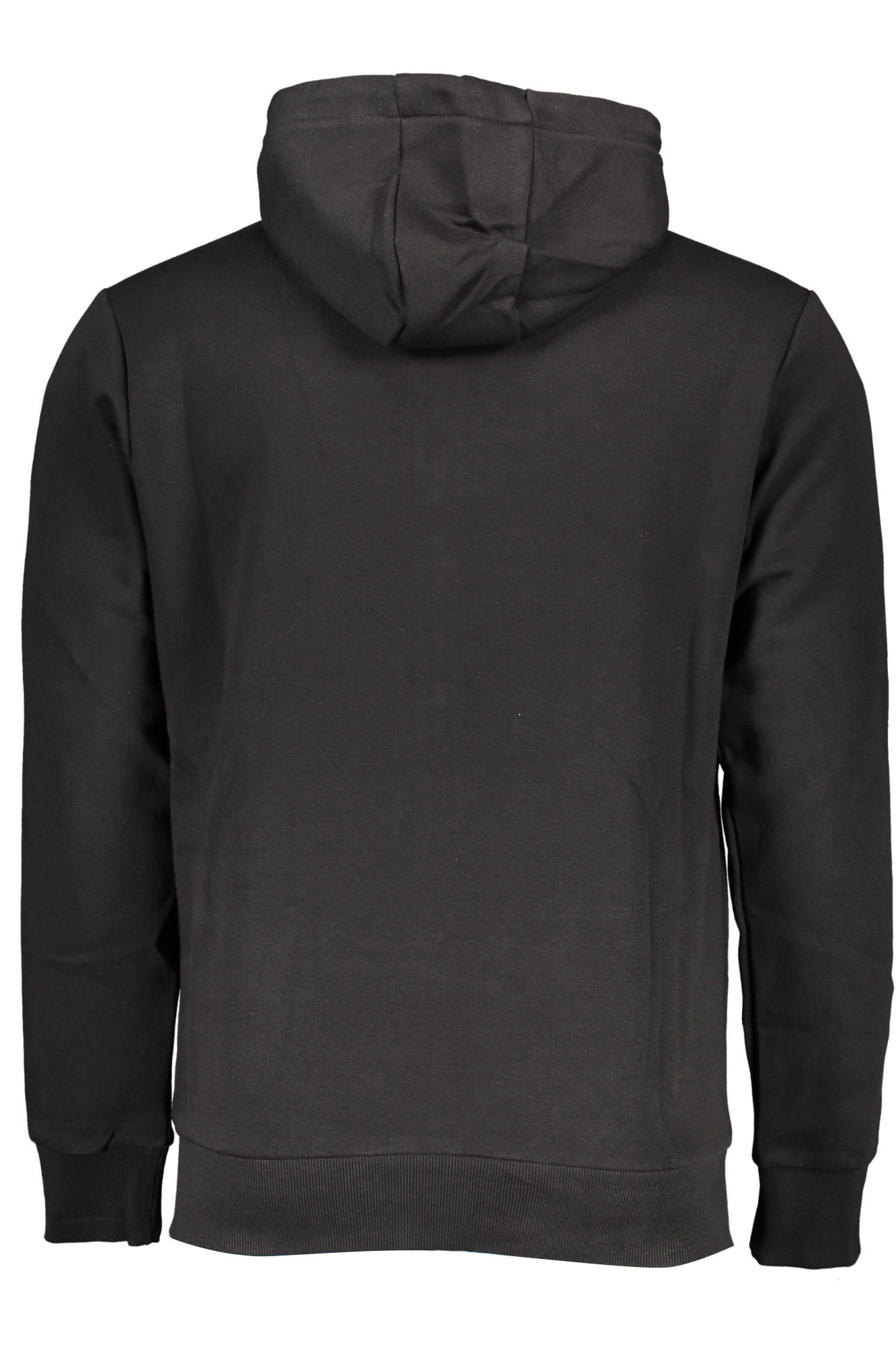 US GRAND Herren-Sweatshirt mit Reißverschluss, schwarz