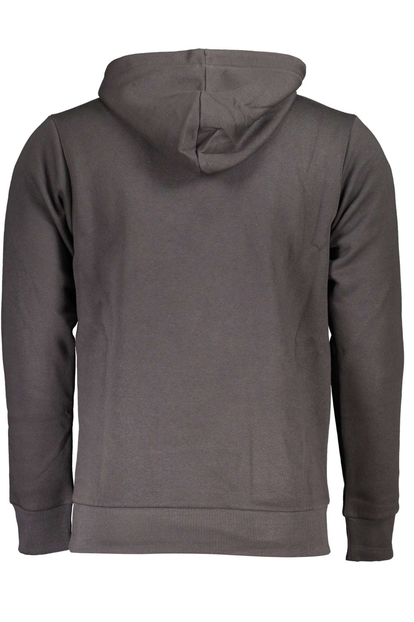 US GRAND Herren-Sweatshirt mit Reißverschluss, grau