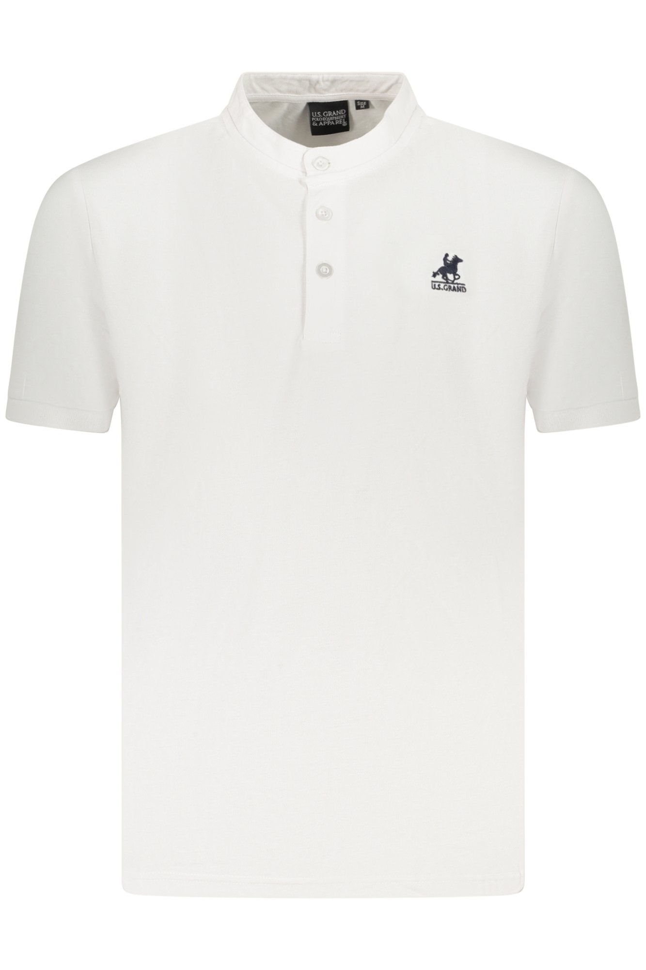 US GRAND POLO KURZARM HERREN WEISS