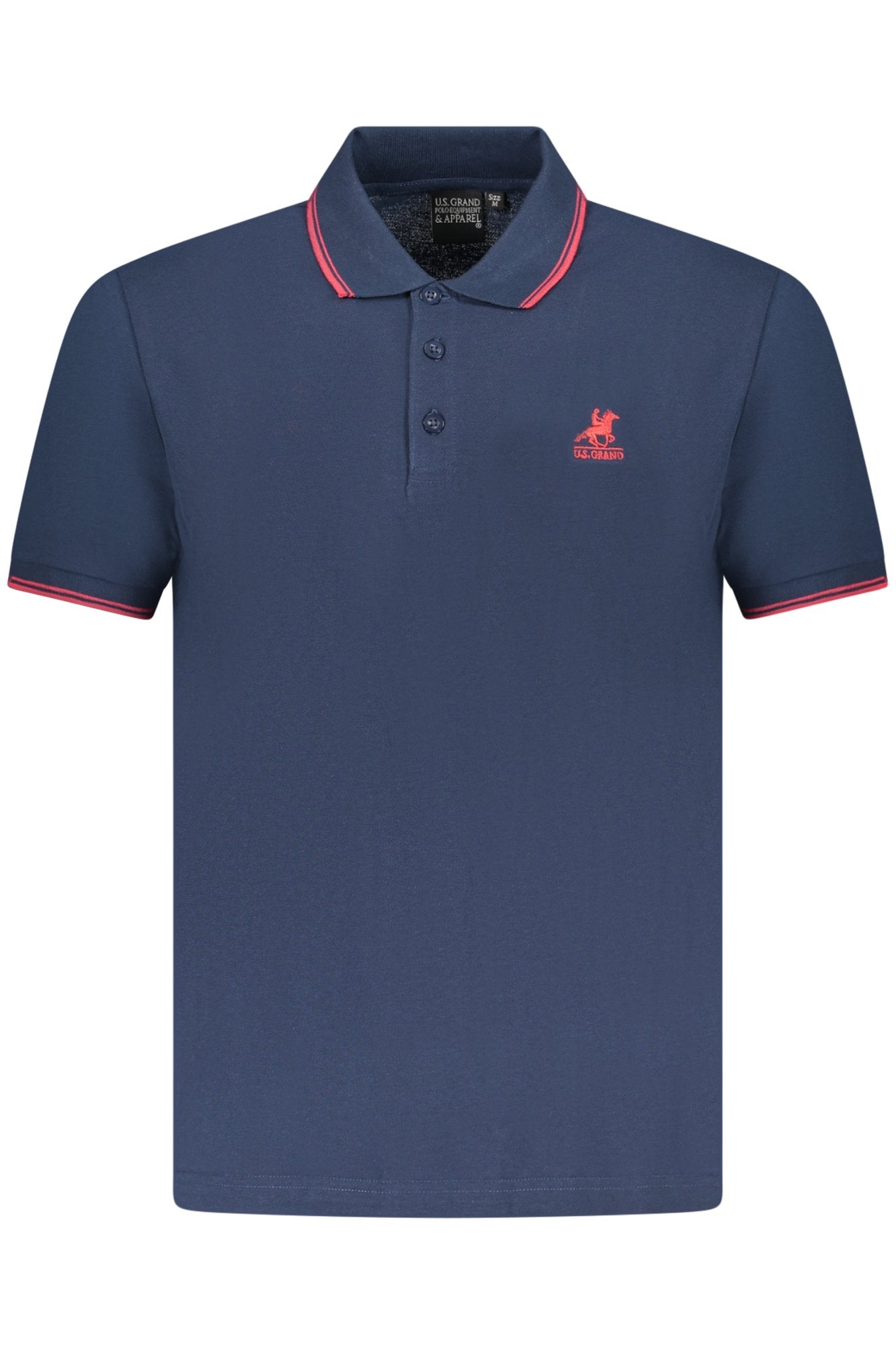 US GRAND POLO Kurzarm Herren Blau