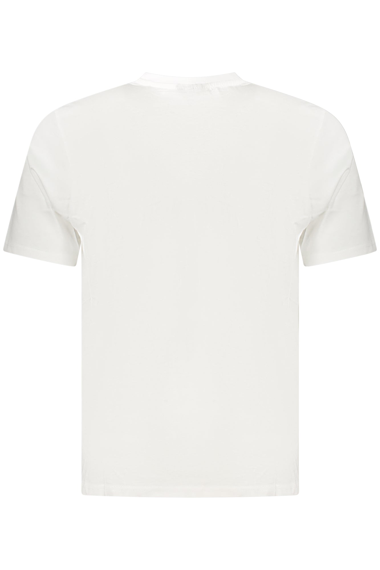 US GRAND Herren-T-Shirt mit kurzen Ärmeln, weiß