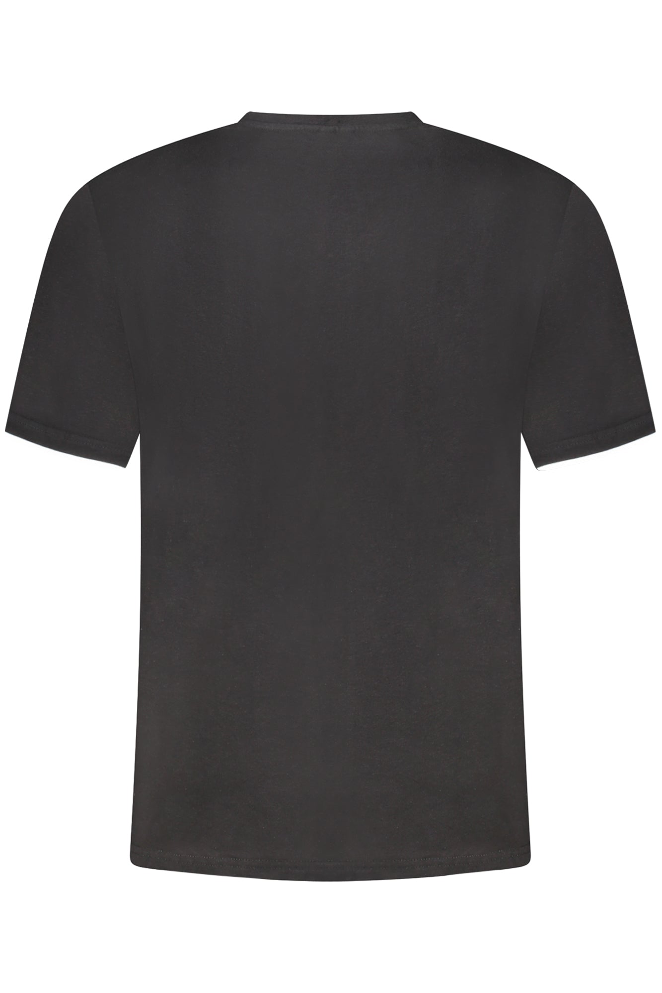 US GRAND Herren-T-Shirt, schwarz, kurzärmelig