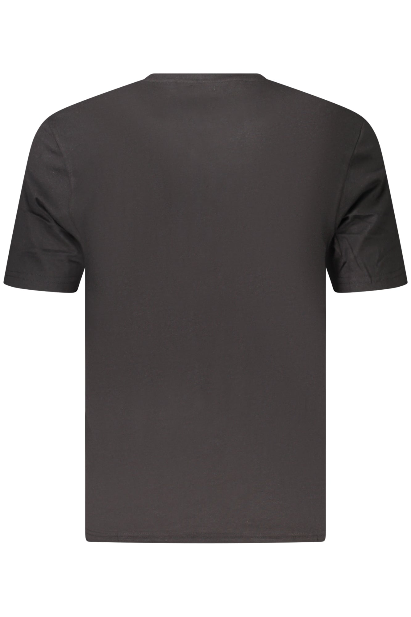 US GRAND Herren-T-Shirt, schwarz, kurzärmelig