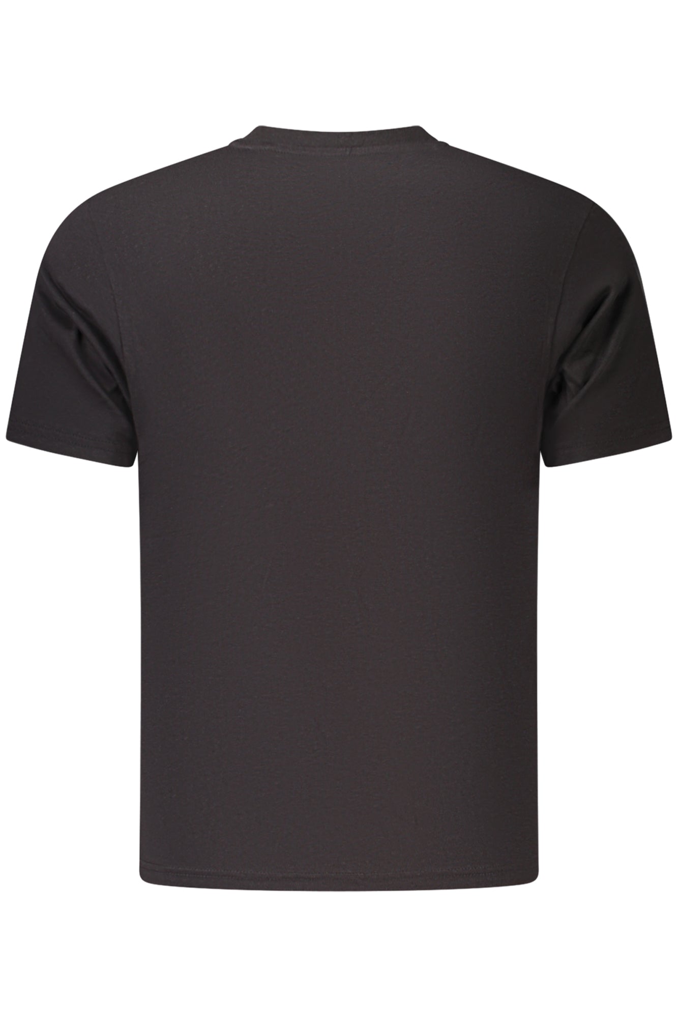 US GRAND Herren-T-Shirt, schwarz, kurzärmelig