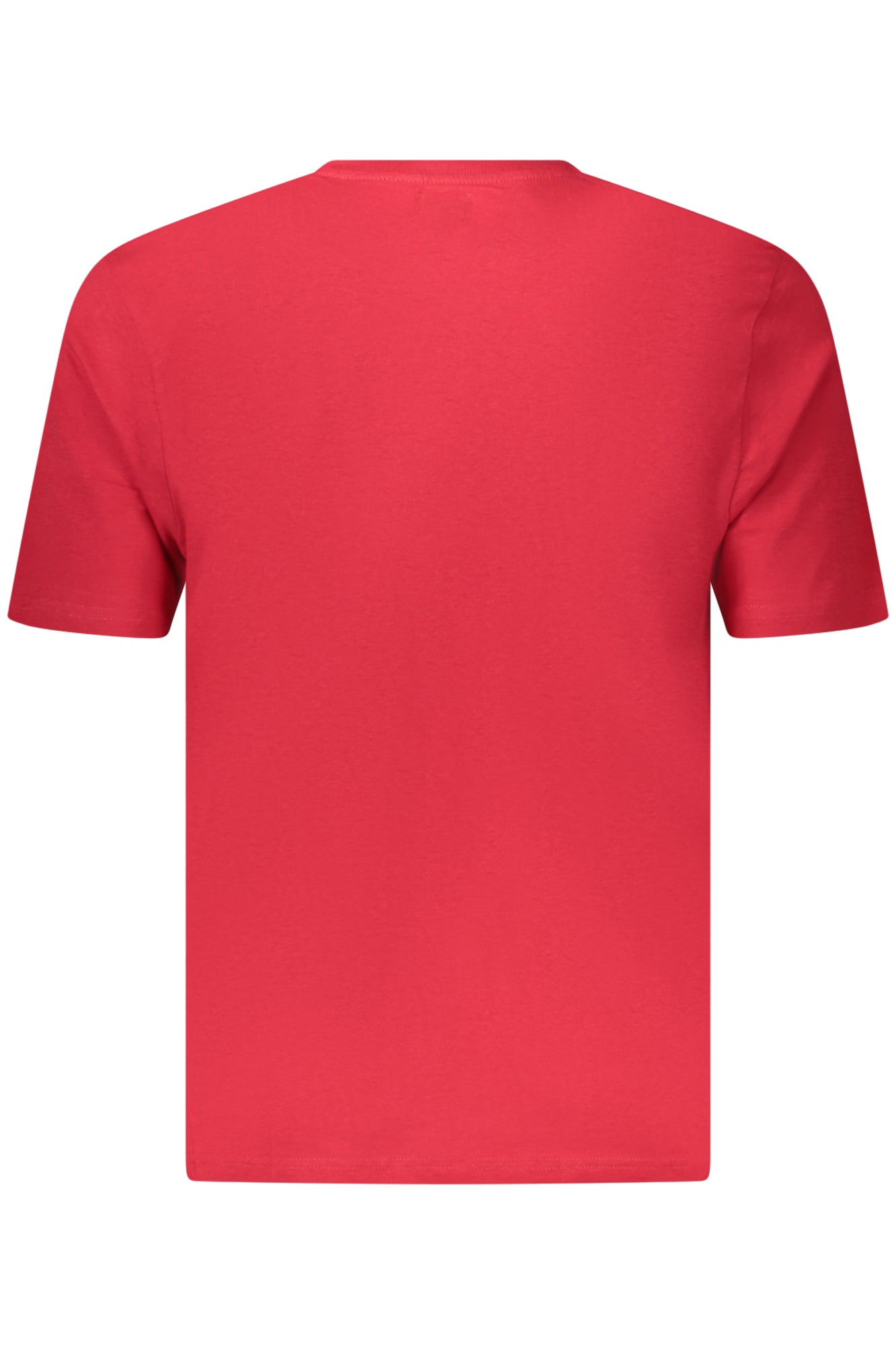 US GRAND Herren-T-Shirt mit kurzen Ärmeln, rot