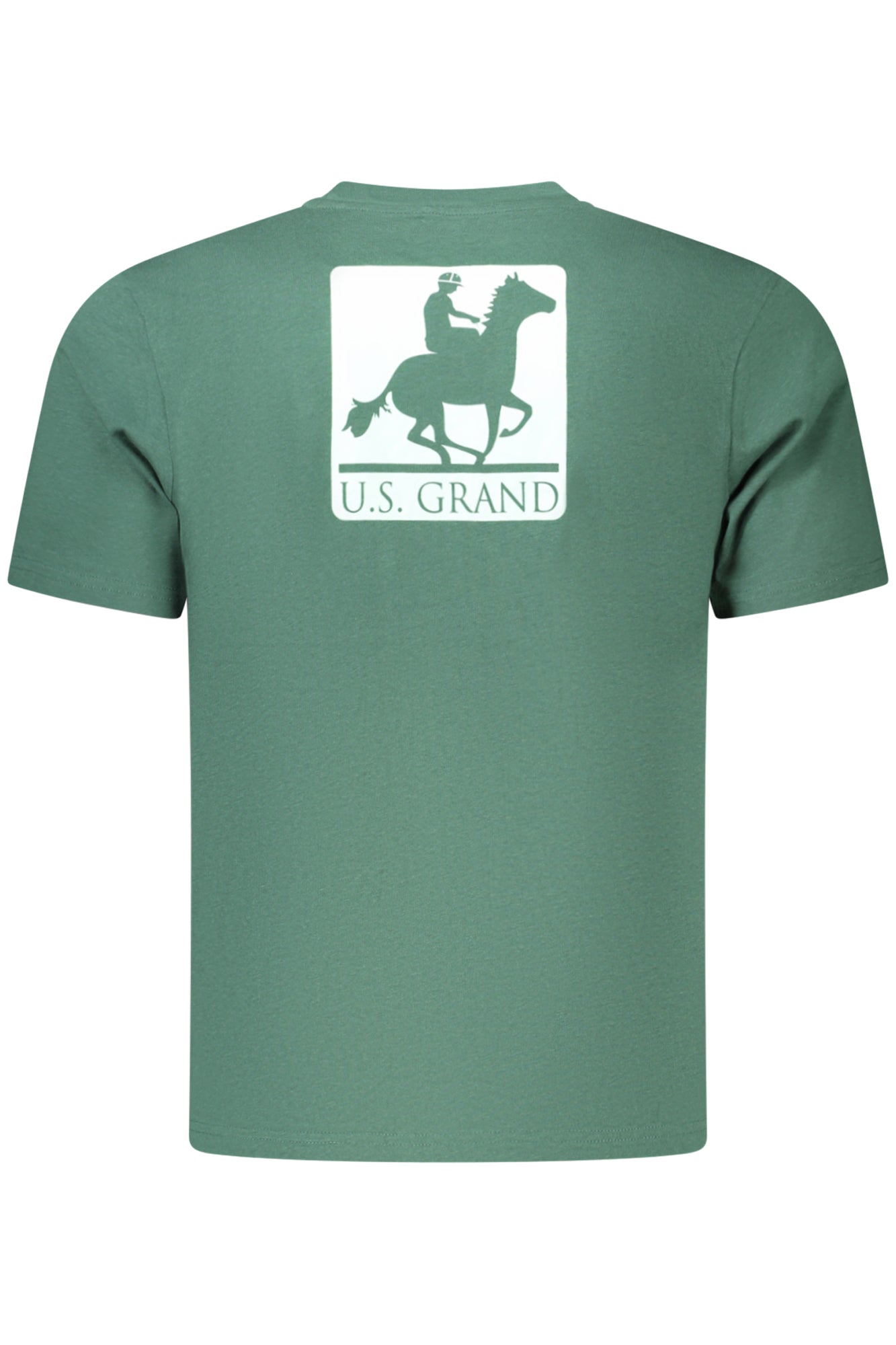 US GRAND Herren-T-Shirt mit kurzen Ärmeln, grün