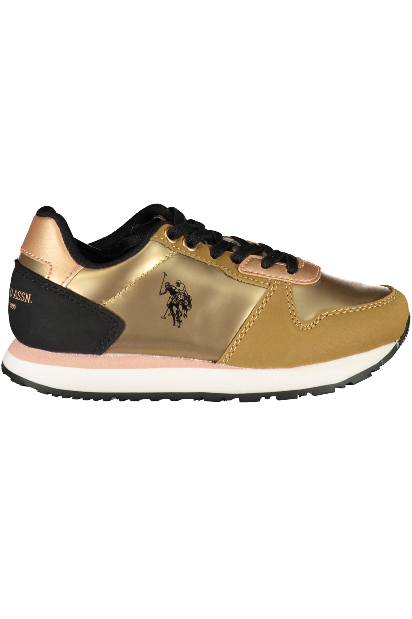 US POLO ASSN. GOLDENE KINDER-SPORTSCHUHE