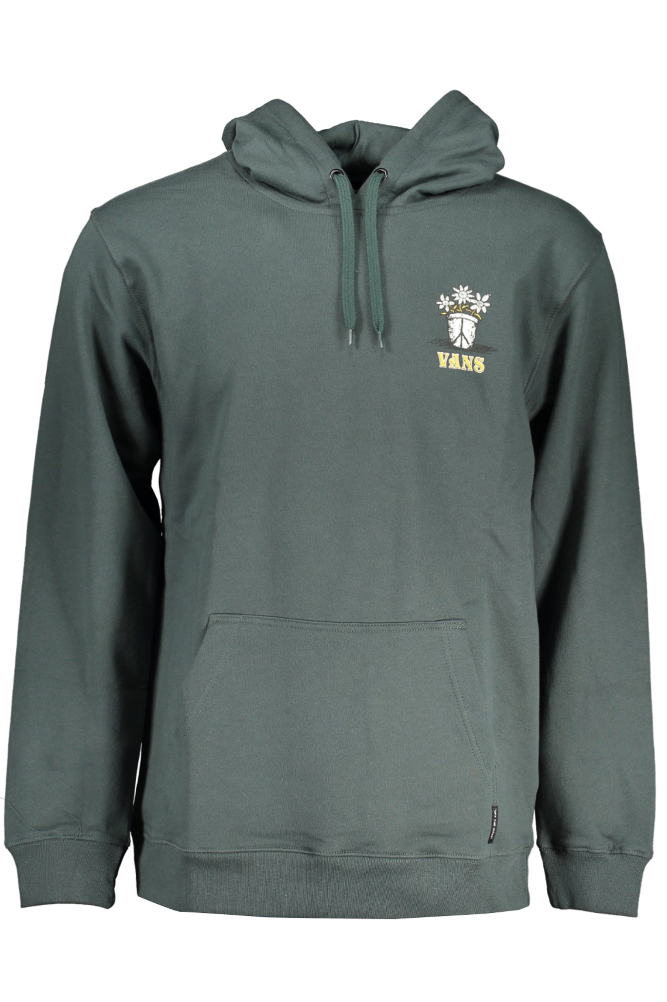 VANS GRÜNES HERREN-SWEATSHIRT MIT REISSVERSCHLUSS